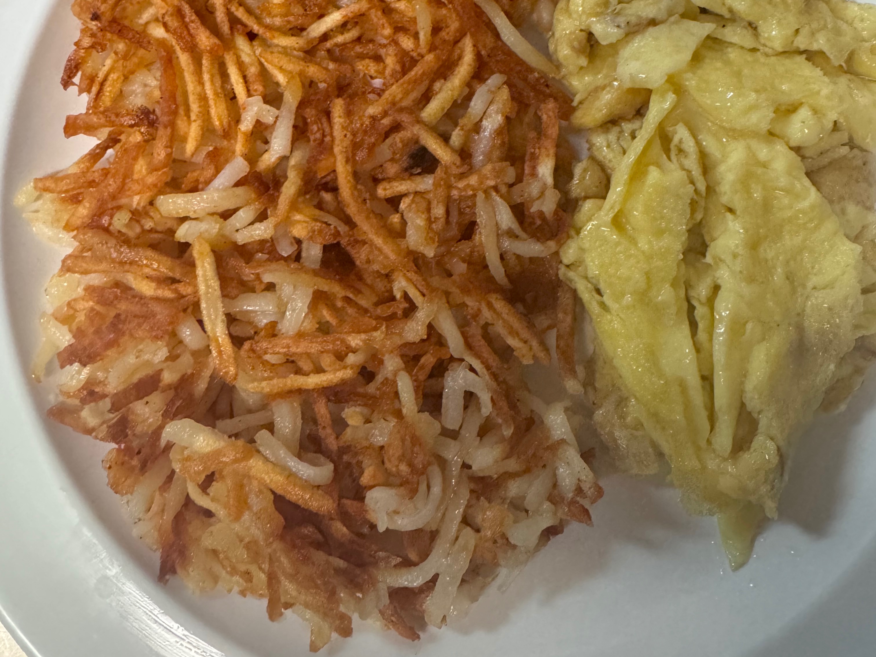 Eggs & Hash Browns Combo.