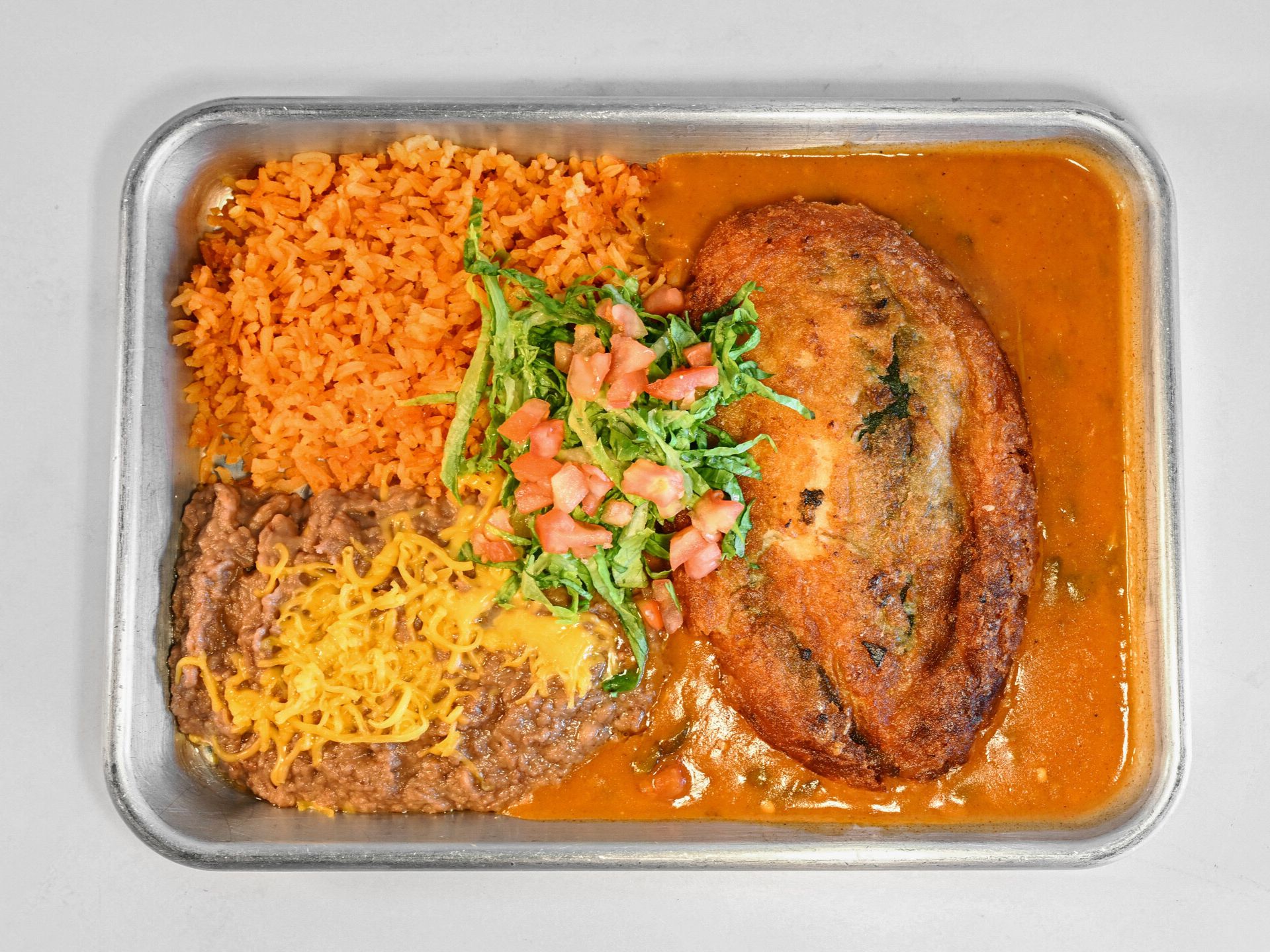 Chili Relleno Plate.