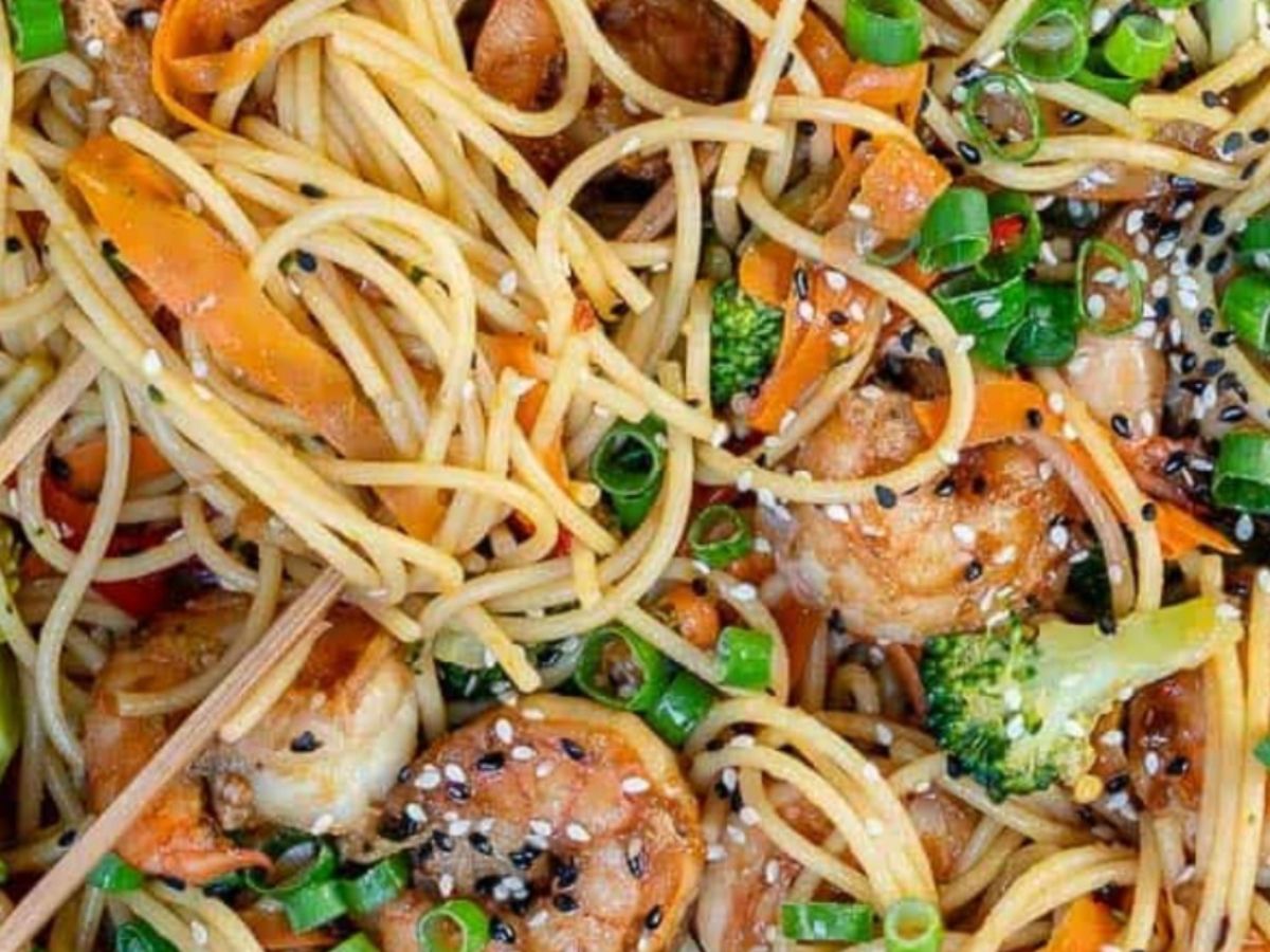 Shrimp Noodles.