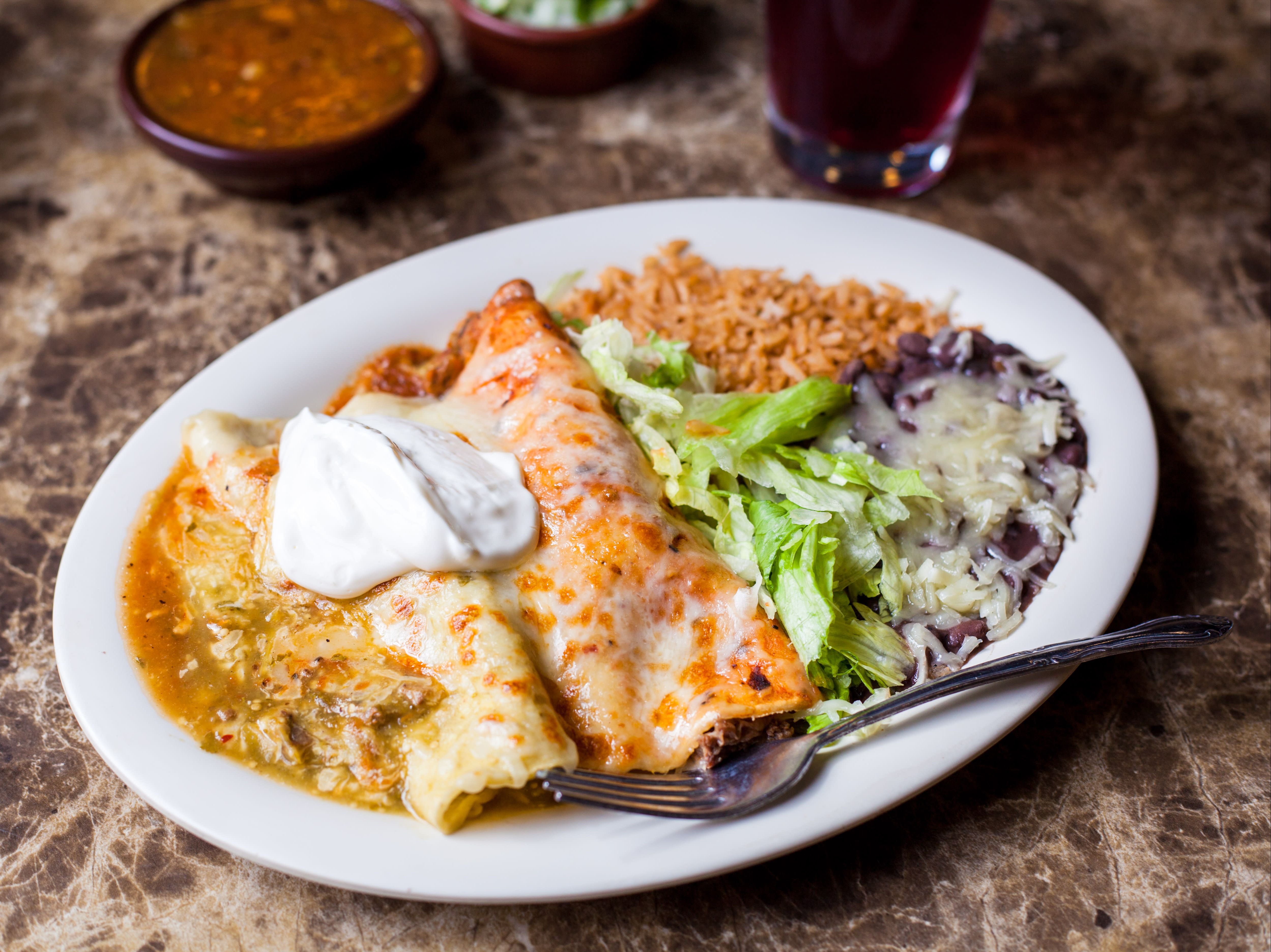 Enchilada Plate