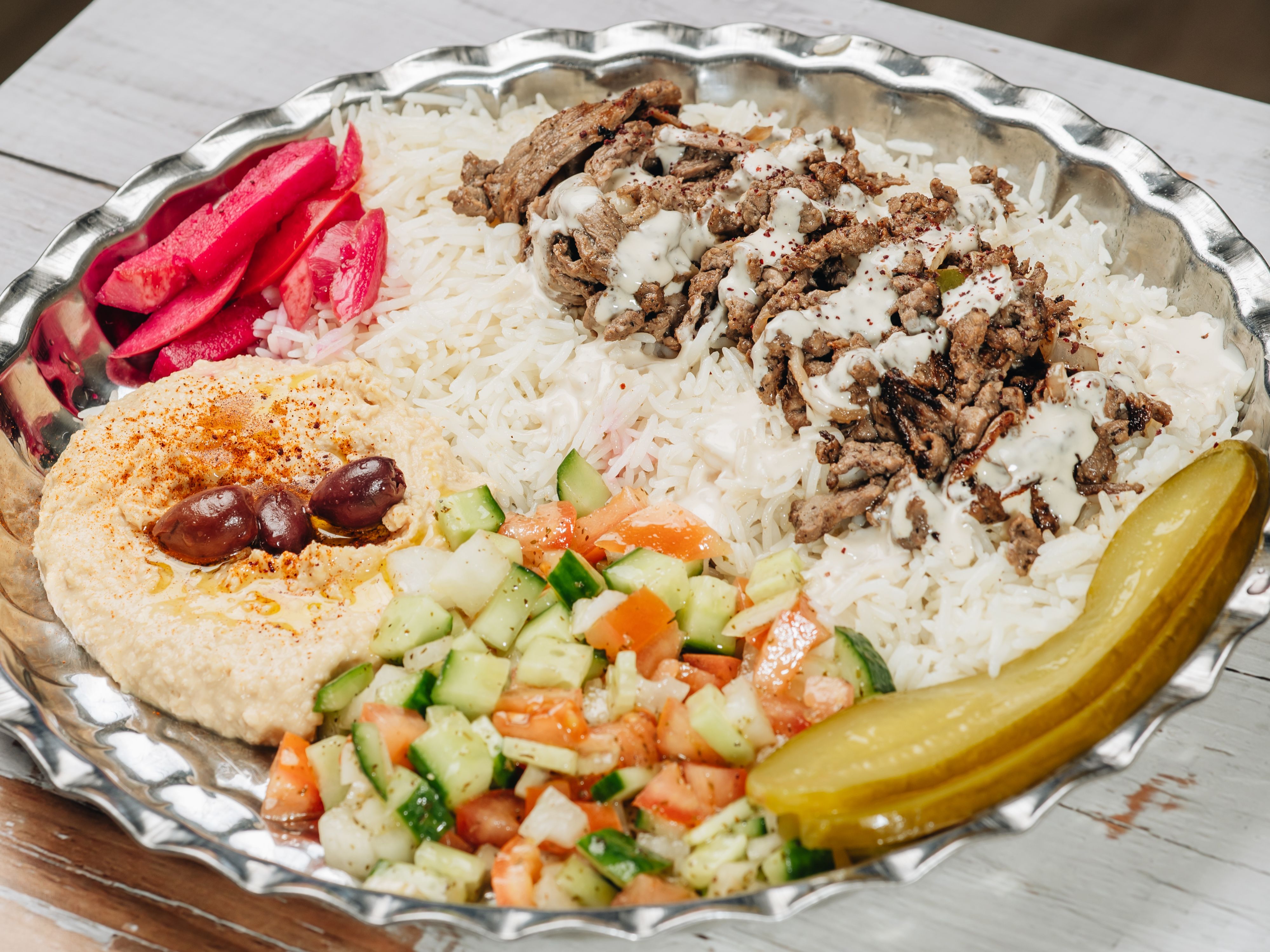 Beef Shawarma Plate