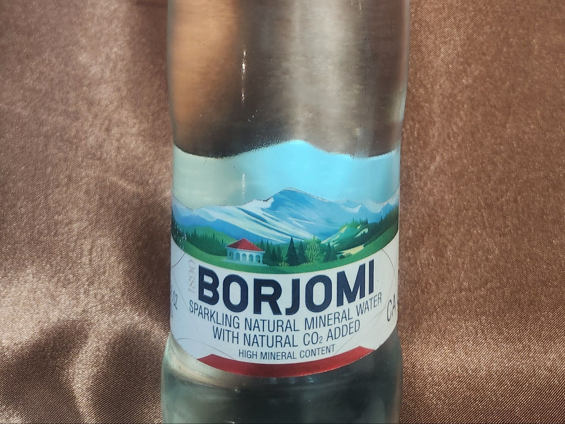 Bottle of Georgian Mineral Water.