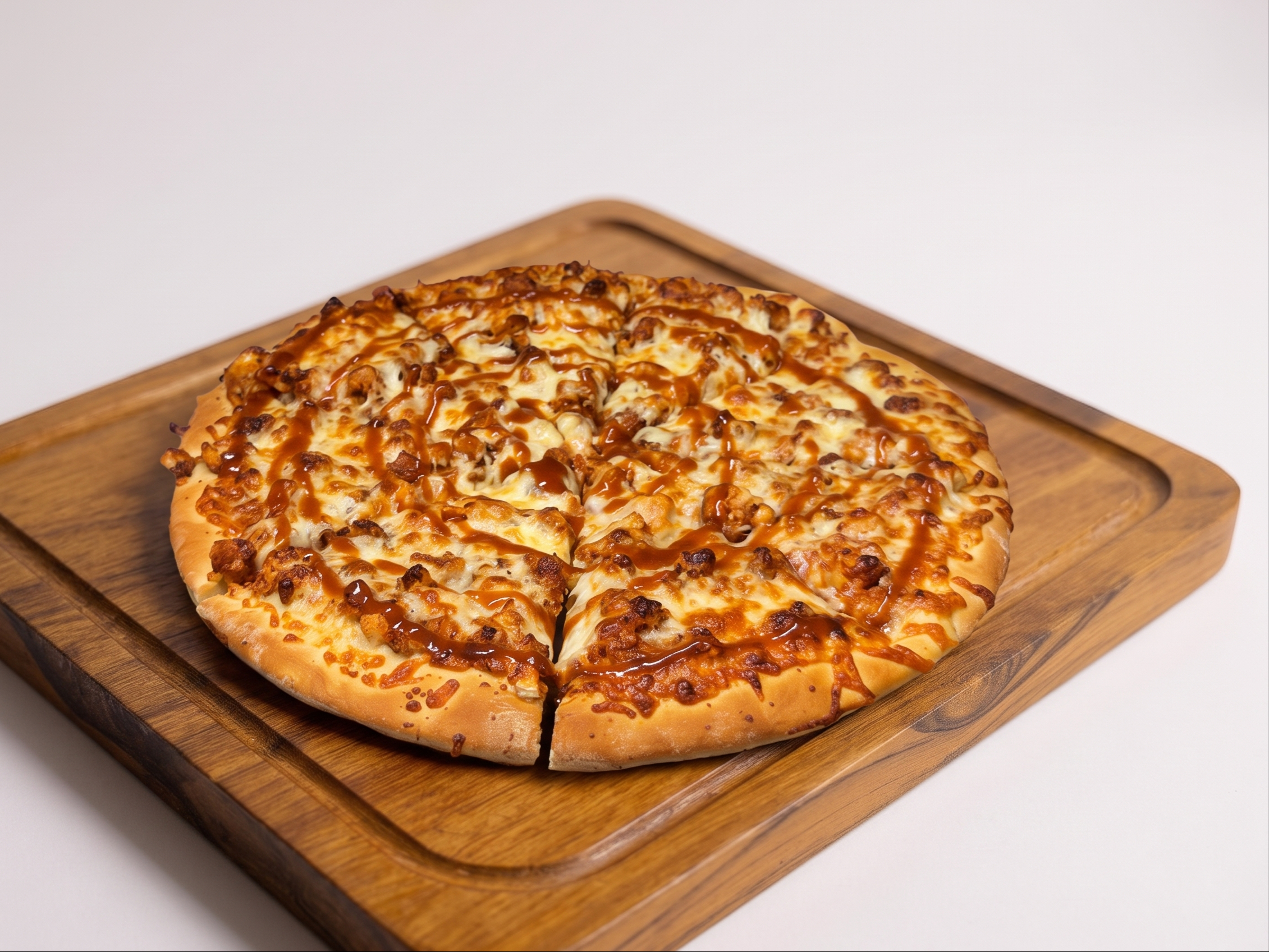 BBQ Chicken Pizza.