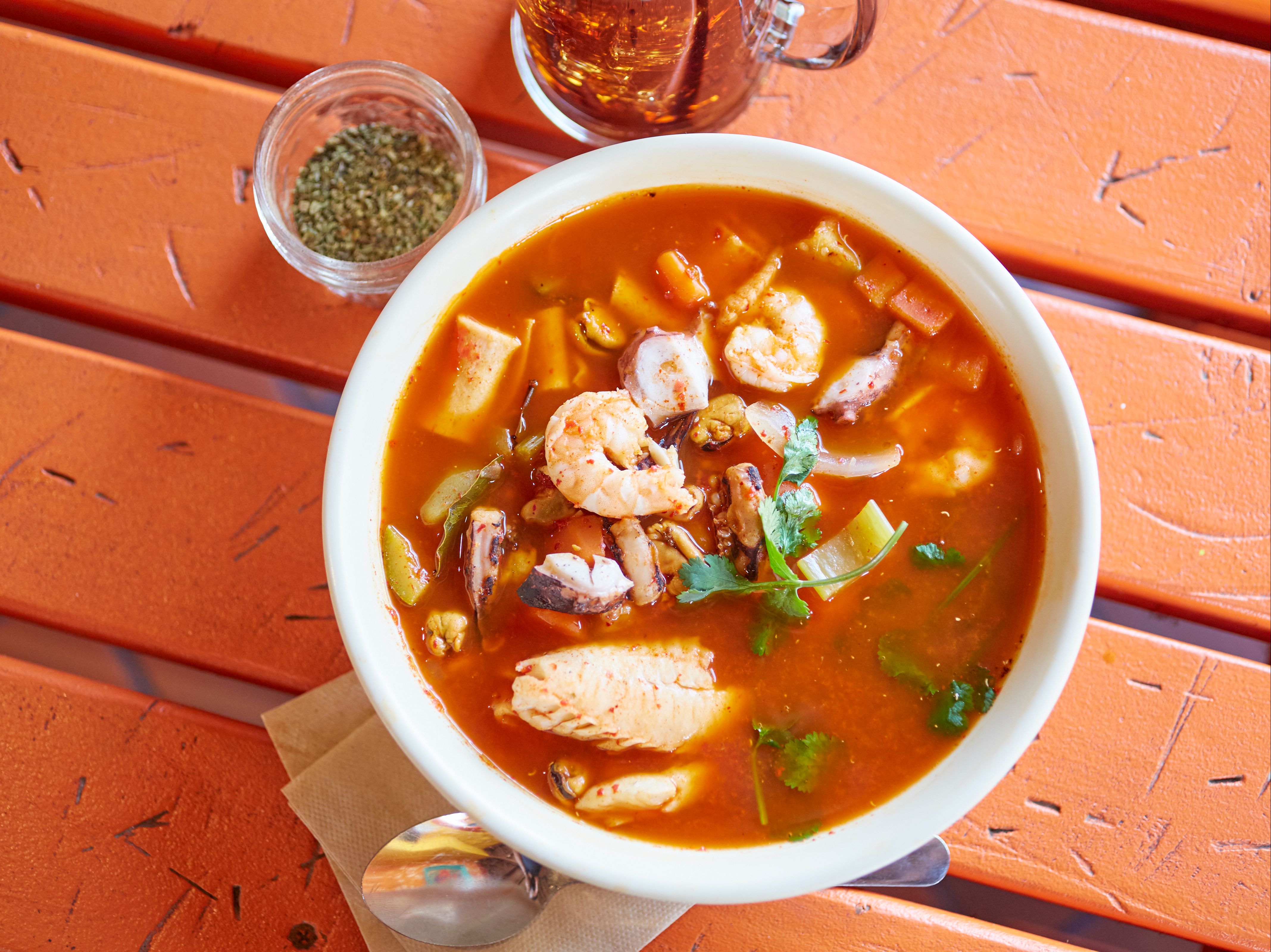 Seafood Soup.