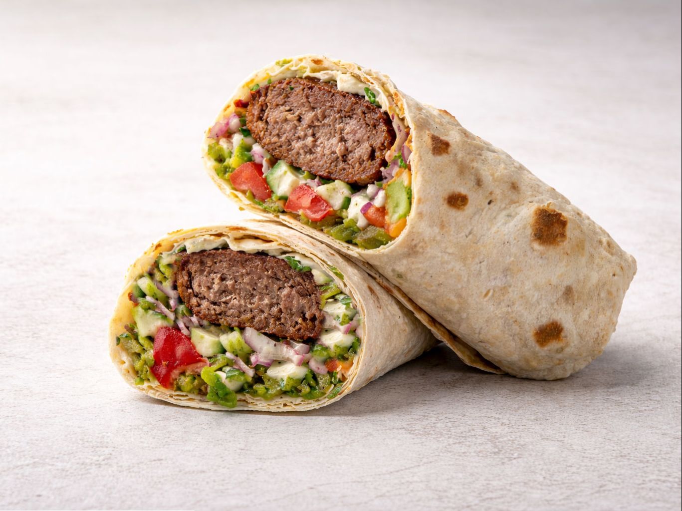 Beef Lule Kabob Wrap