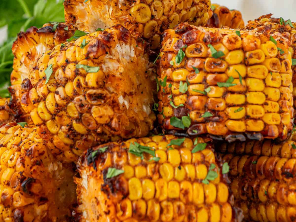 Deep Fried Cajun Corn On The Cob.
