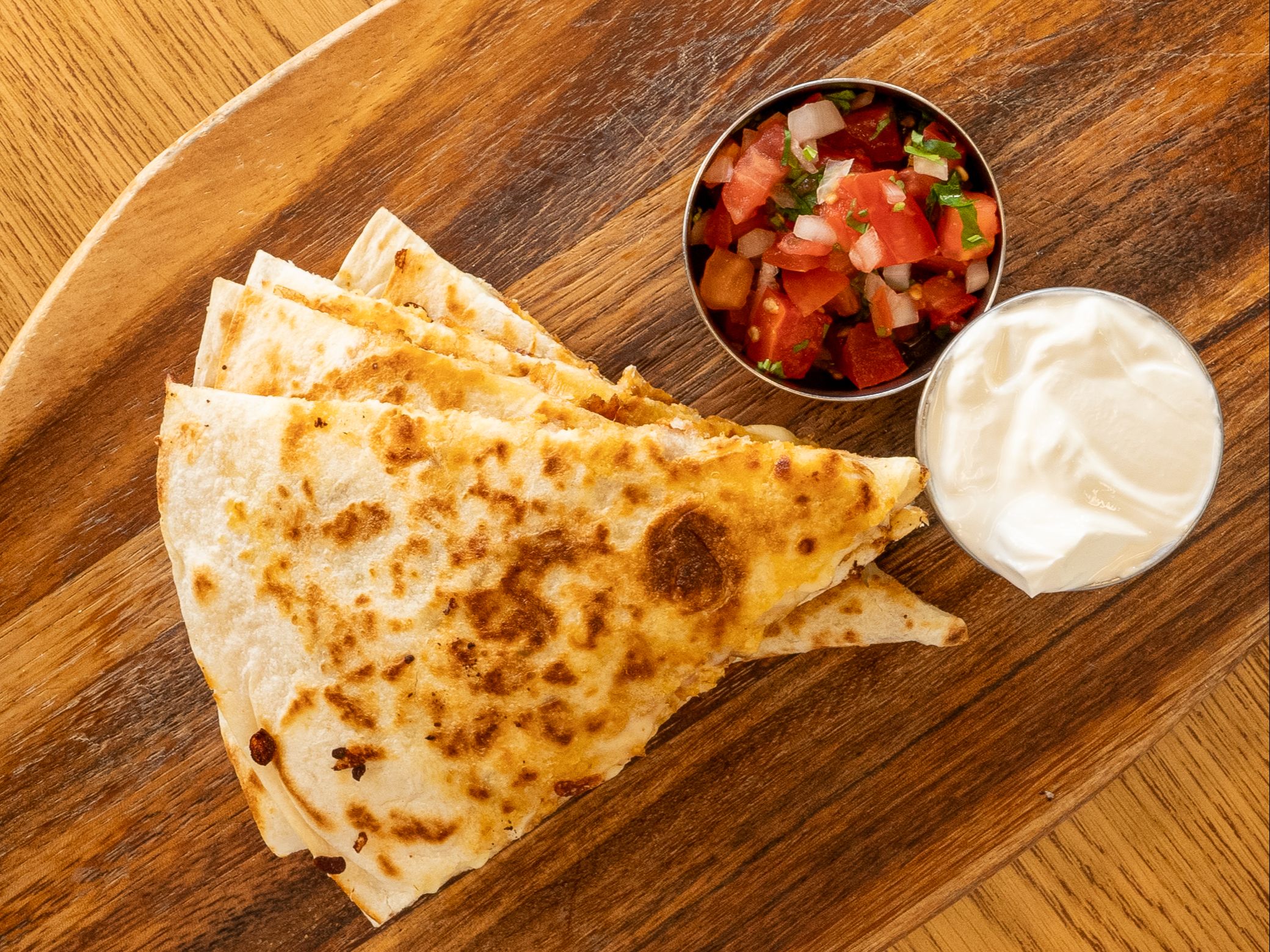 Hibiscus (Jamaica)  Quesadilla