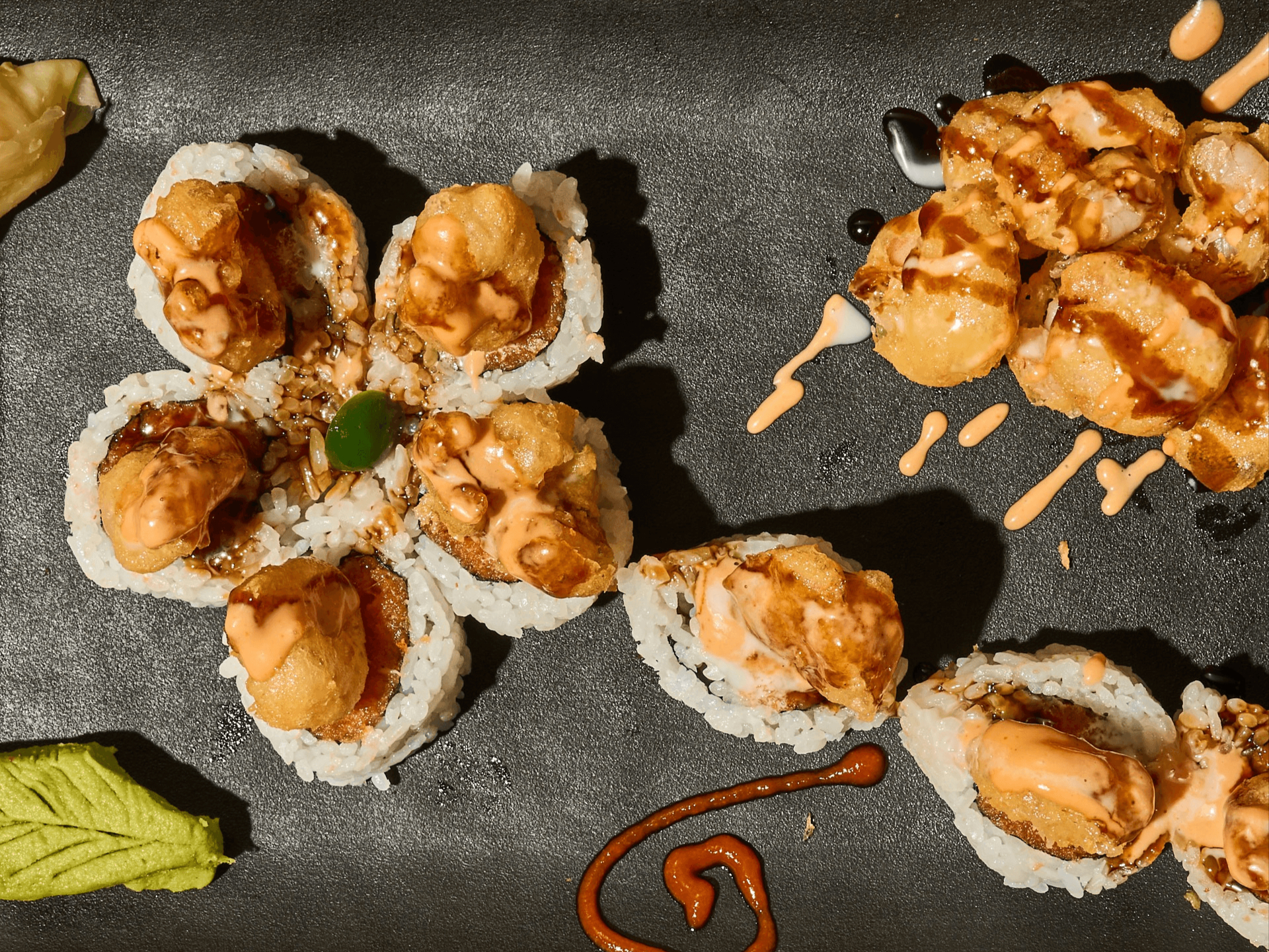 Popcorn Shrimp.