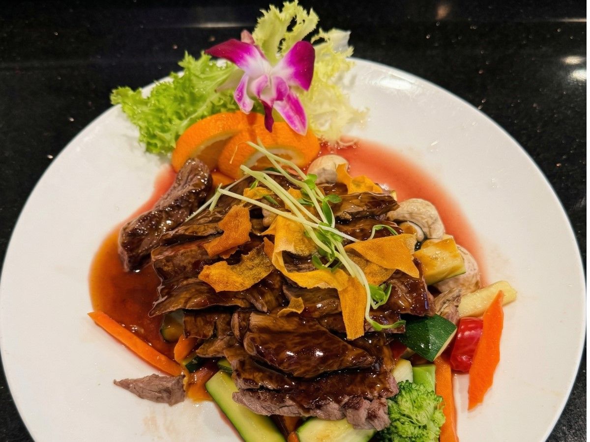 Steak Teriyaki.