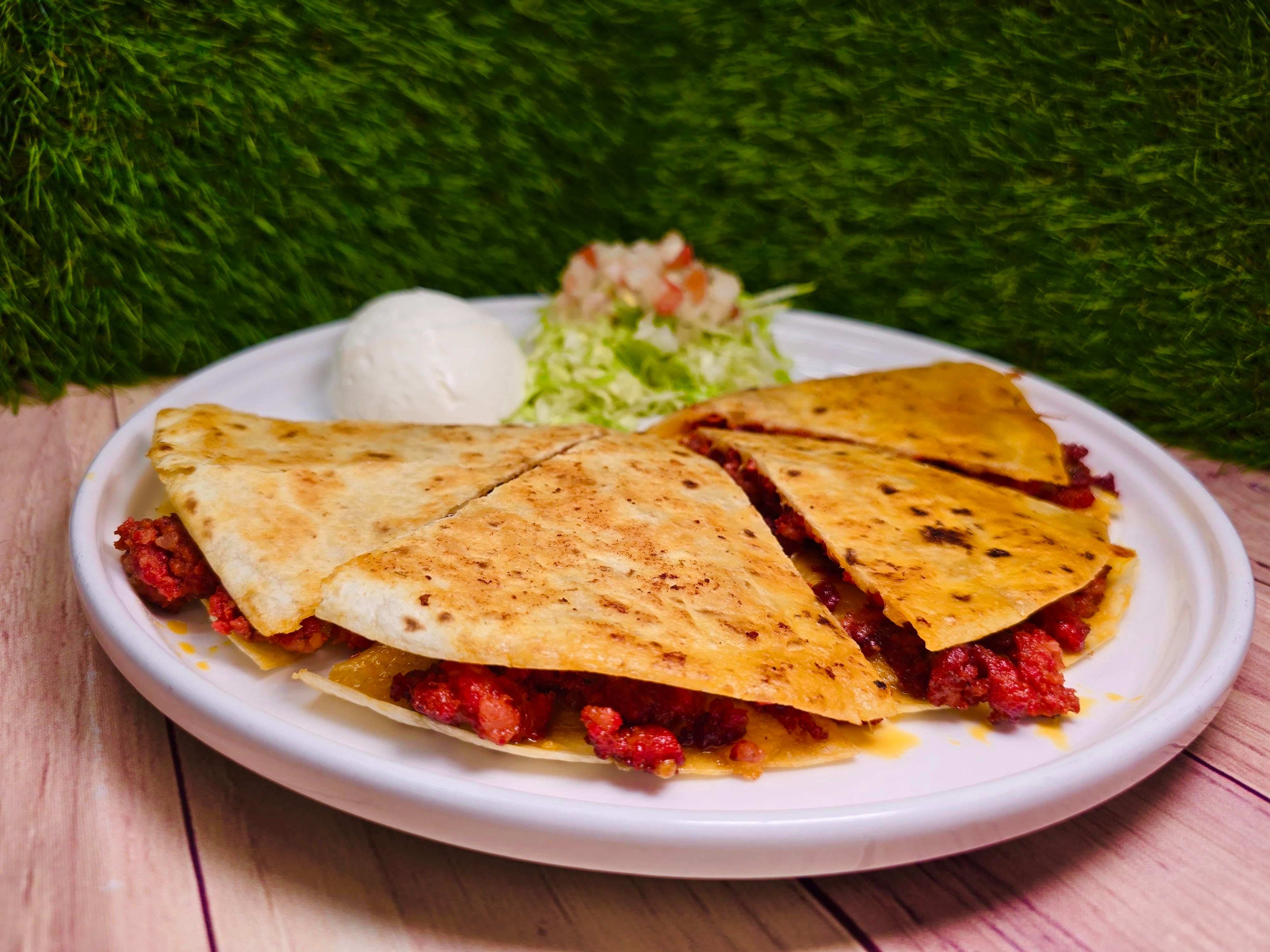 Traditional Quesadilla.