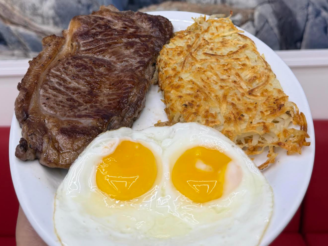 New York Steak and Eggs
