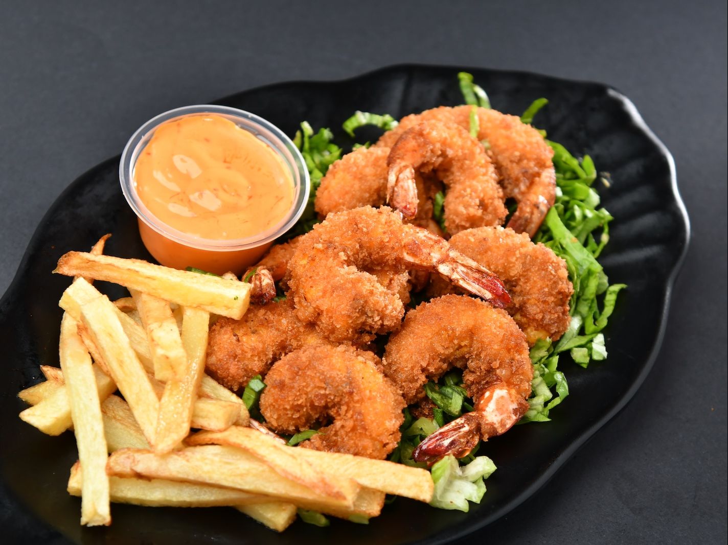 Fried Shrimp Dinner.