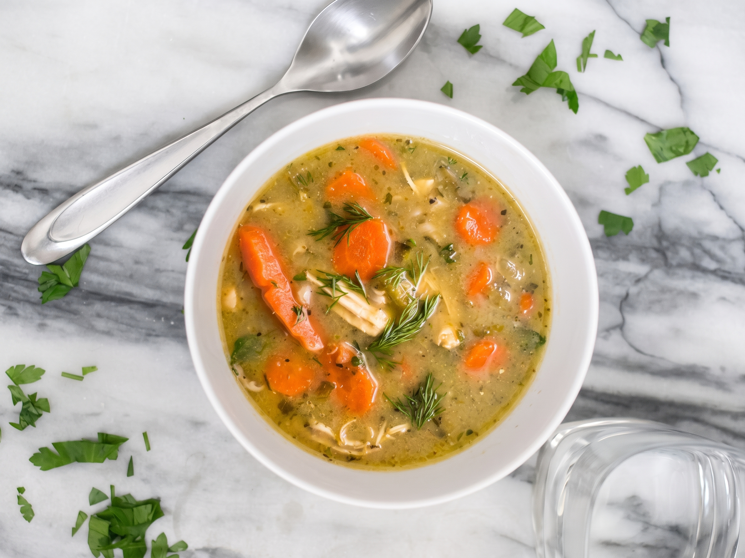 Sopa de Pollo/Chicken Soup (Large).