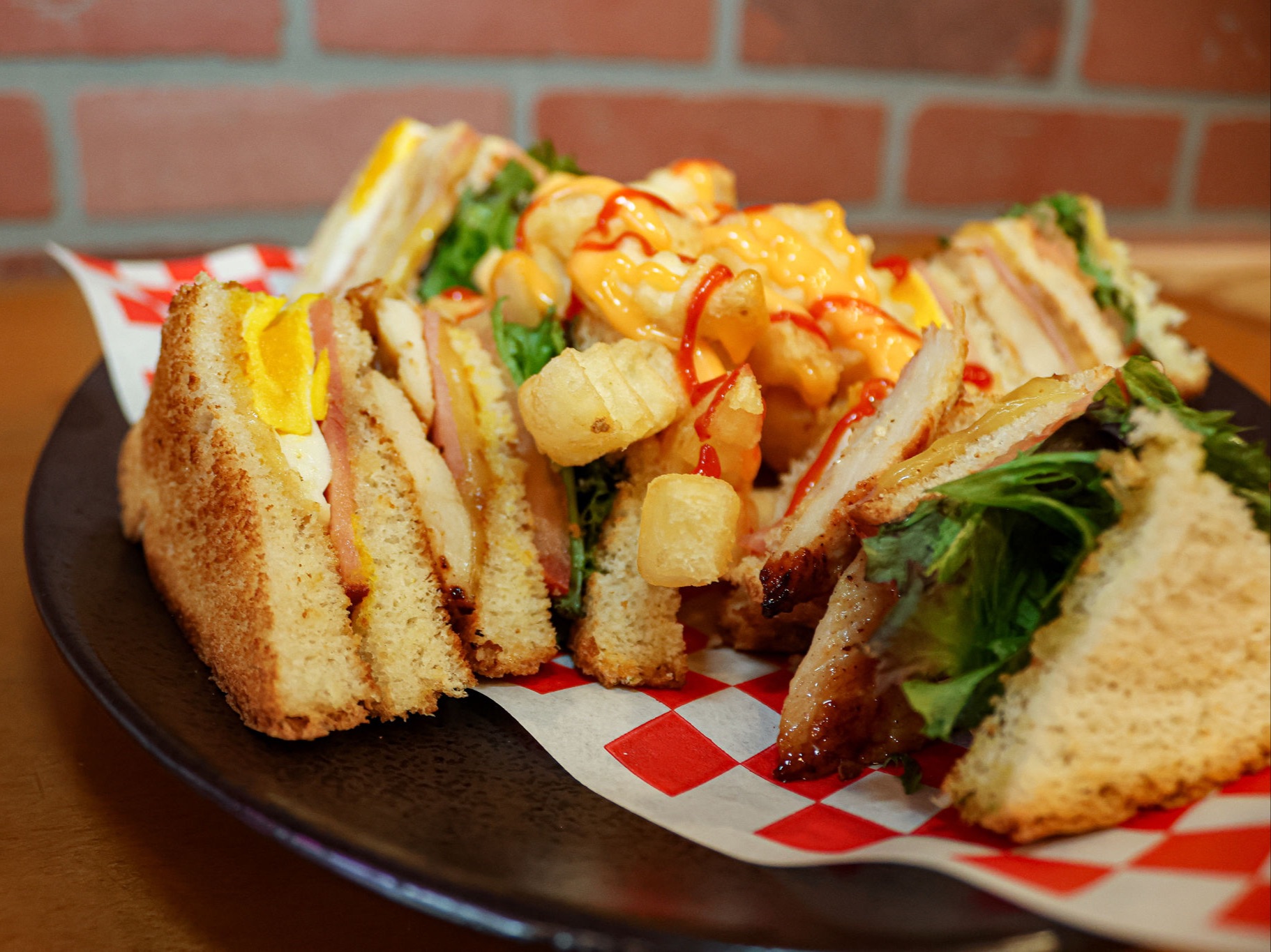 Club House Sandwich.