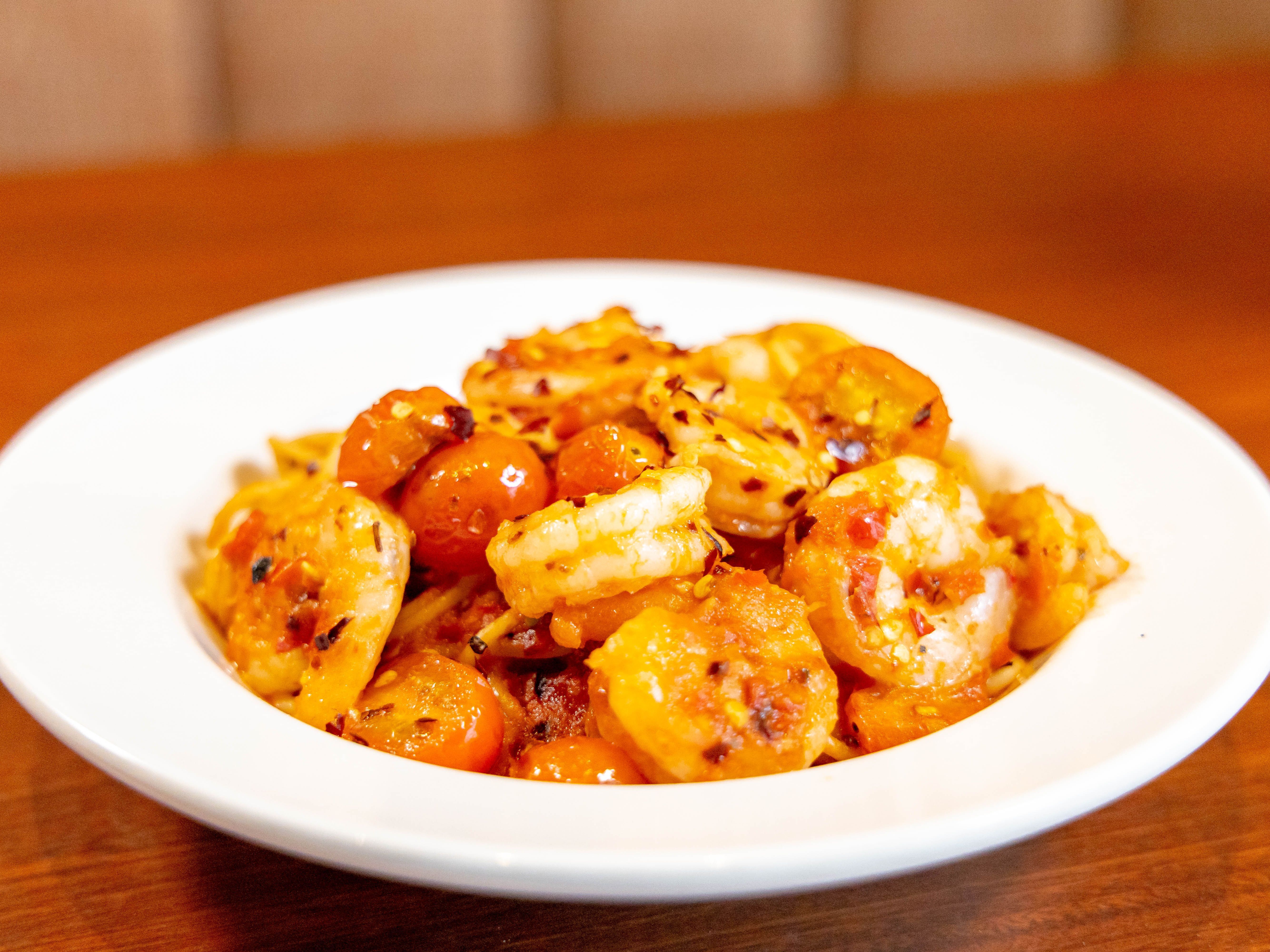 Spicy Shrimp Pasta