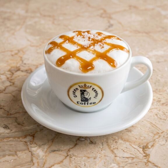 Hot Salted Caramel Macchiato