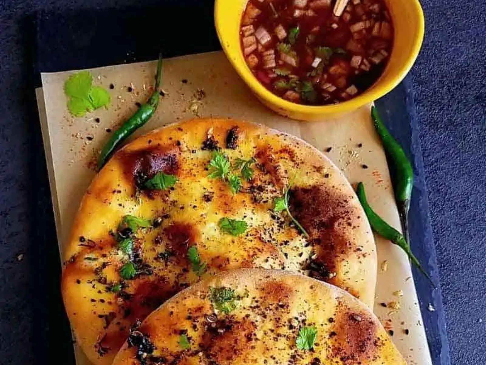 Amritsari kulcha.