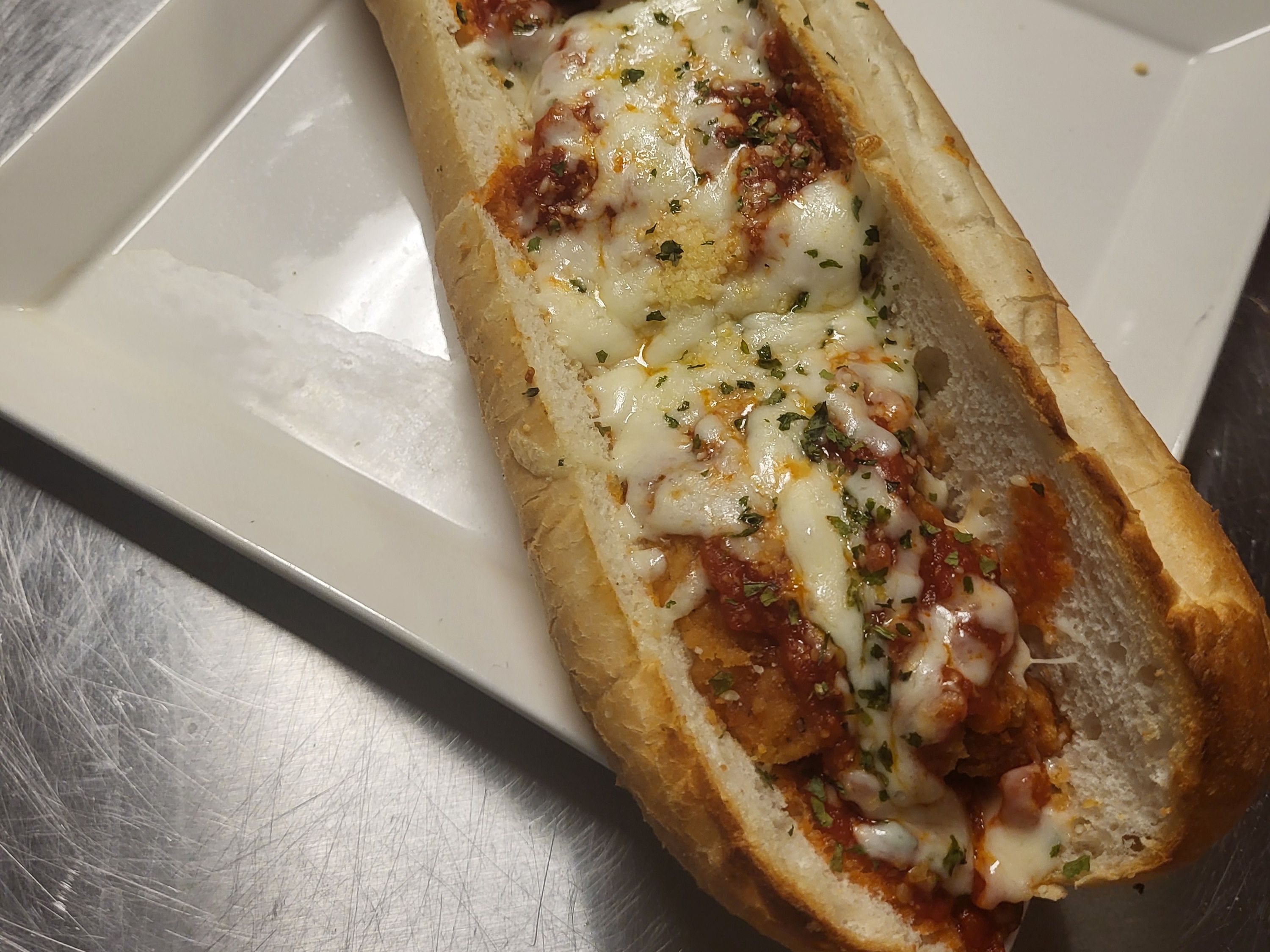 Chicken Parmigiana Sandwiches