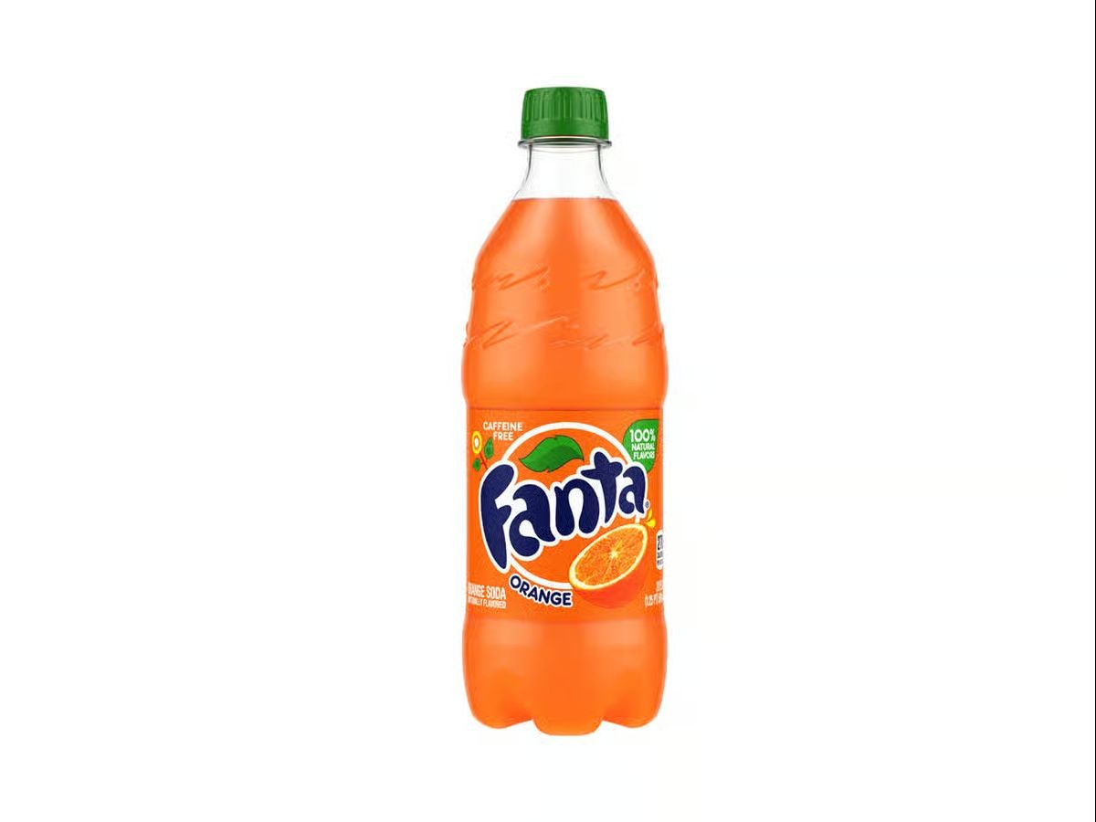 Fanta Glass Bottle.
