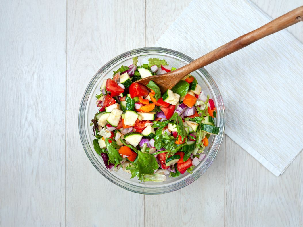 9. Fresh Green Salad.