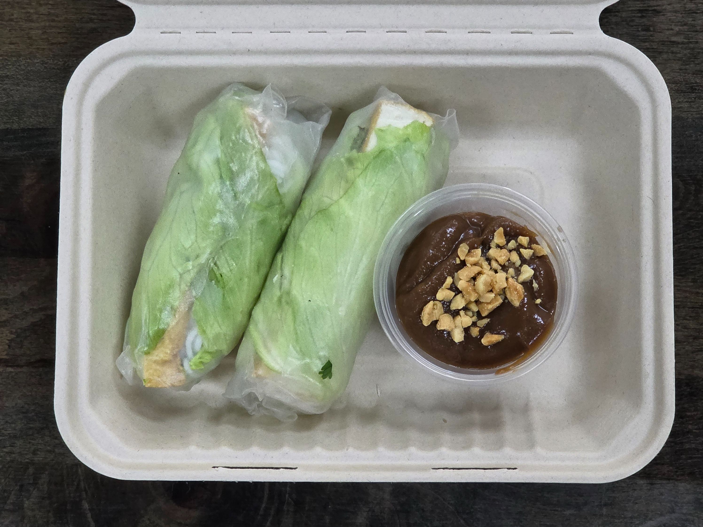 Tofu Spring Roll.