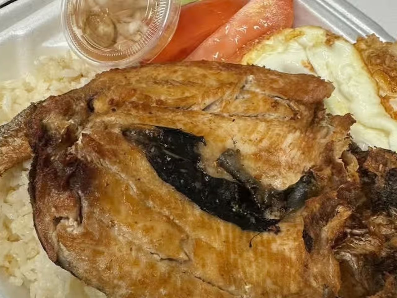 Bansilog (Bangus Tapa) Served with Garlic Rice and 2 Eggs Owner