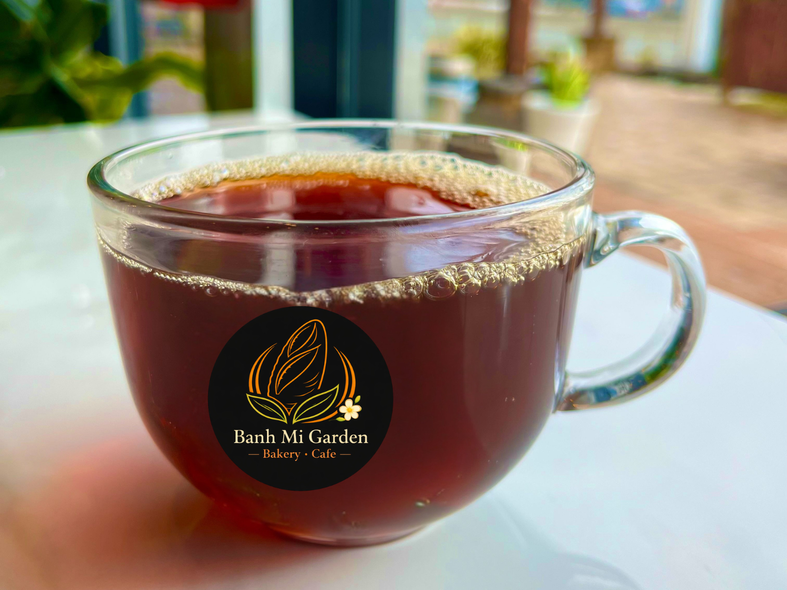 Hot Assam Black Tea 16oz *Contains Caffeine*.