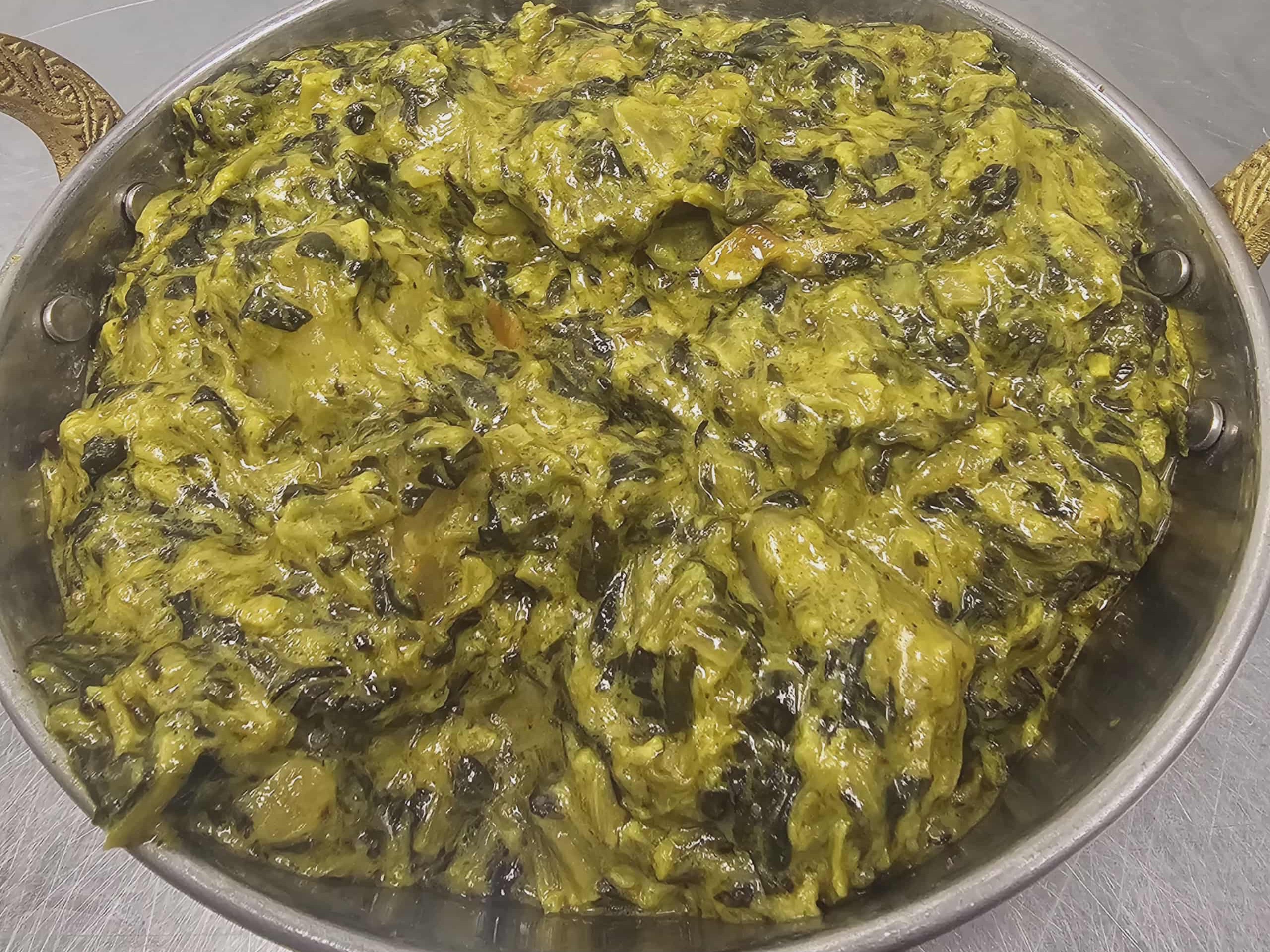 Saag (GF) Not Dairy Free.