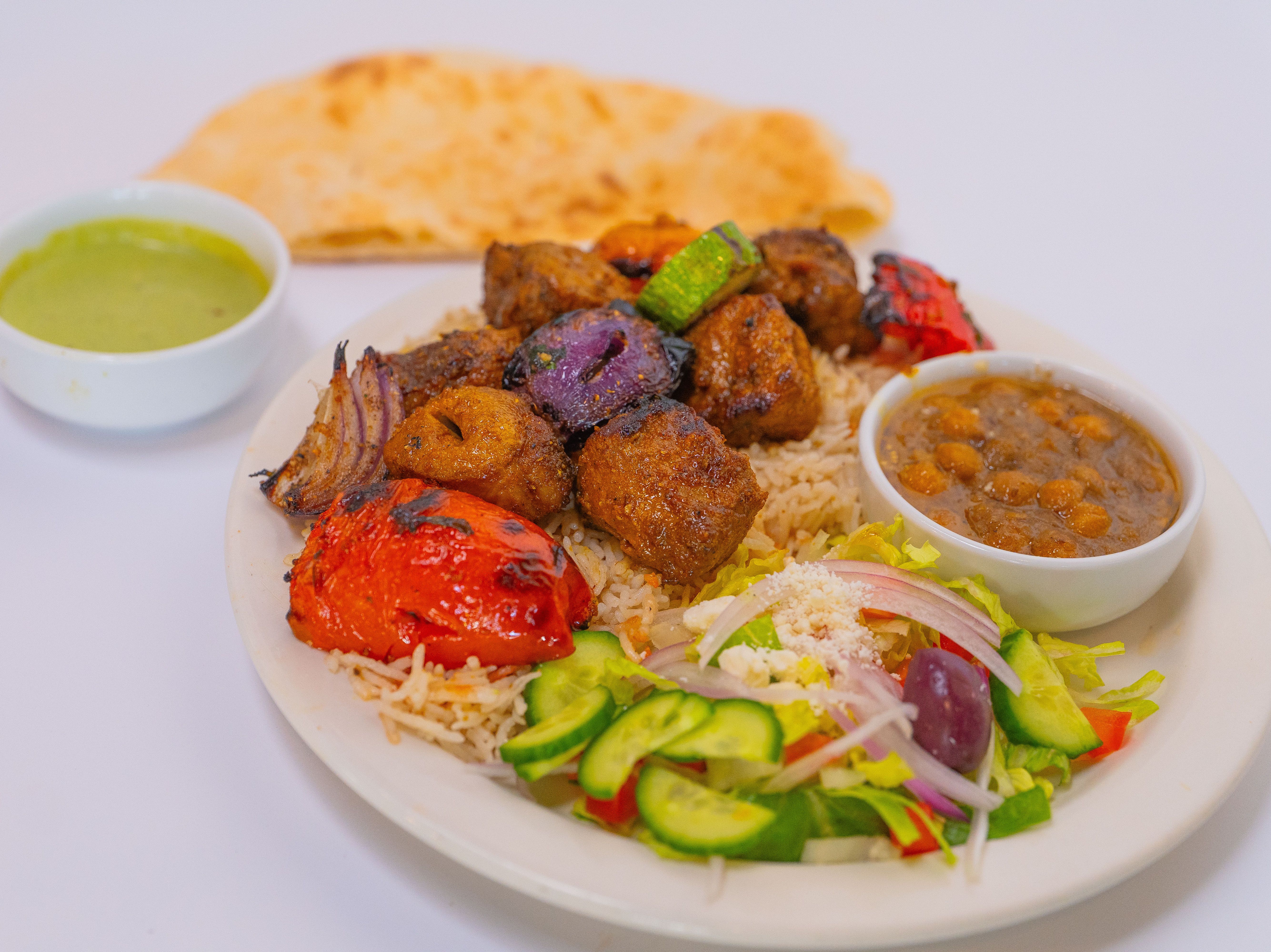 #8 Lamb Shish Kabob