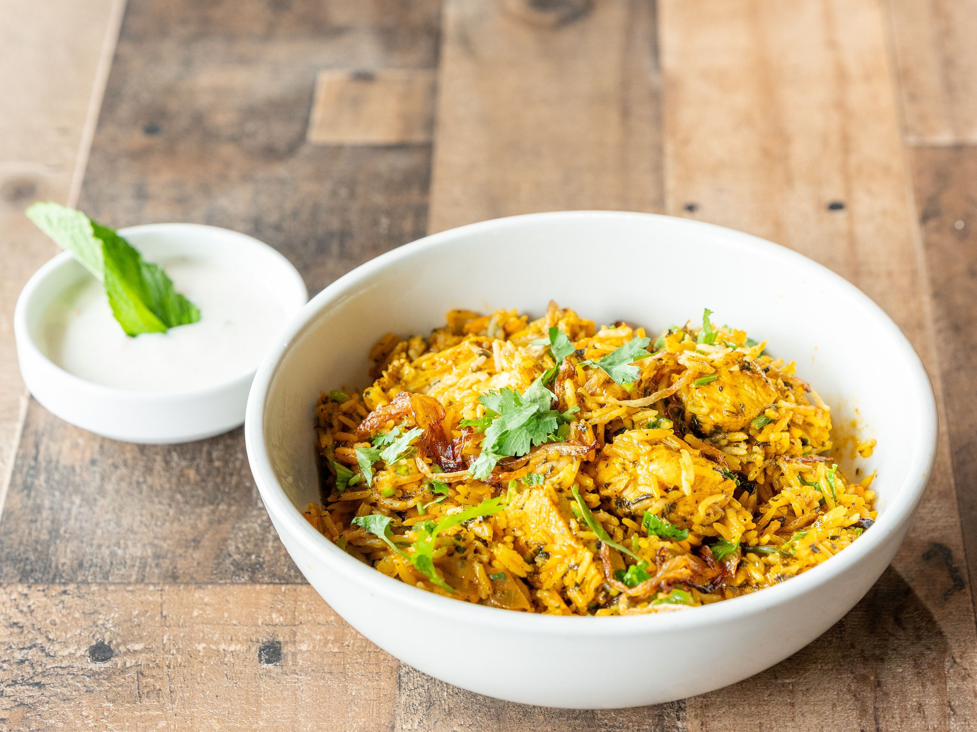 Chicken Biriyani.