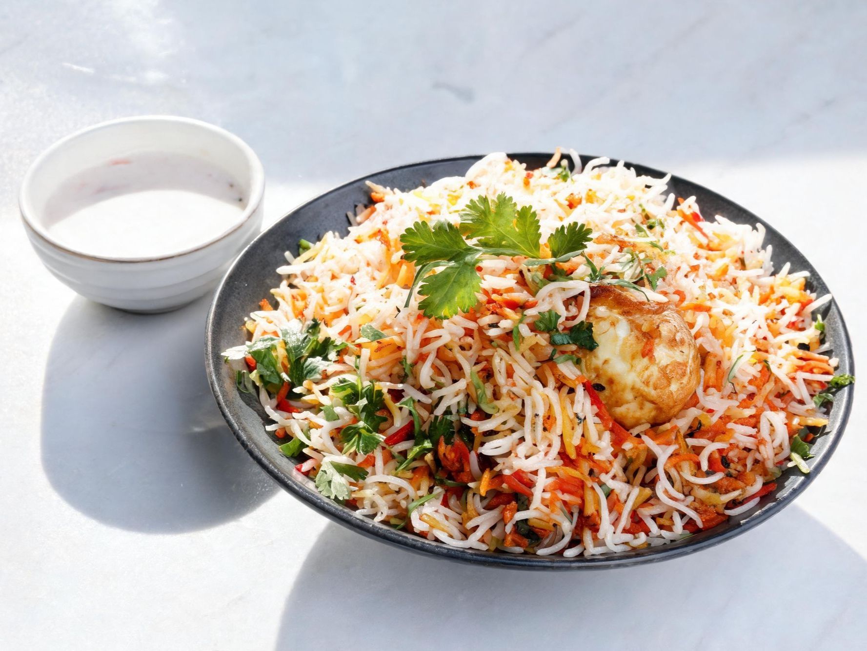 EGG BIRYANI.