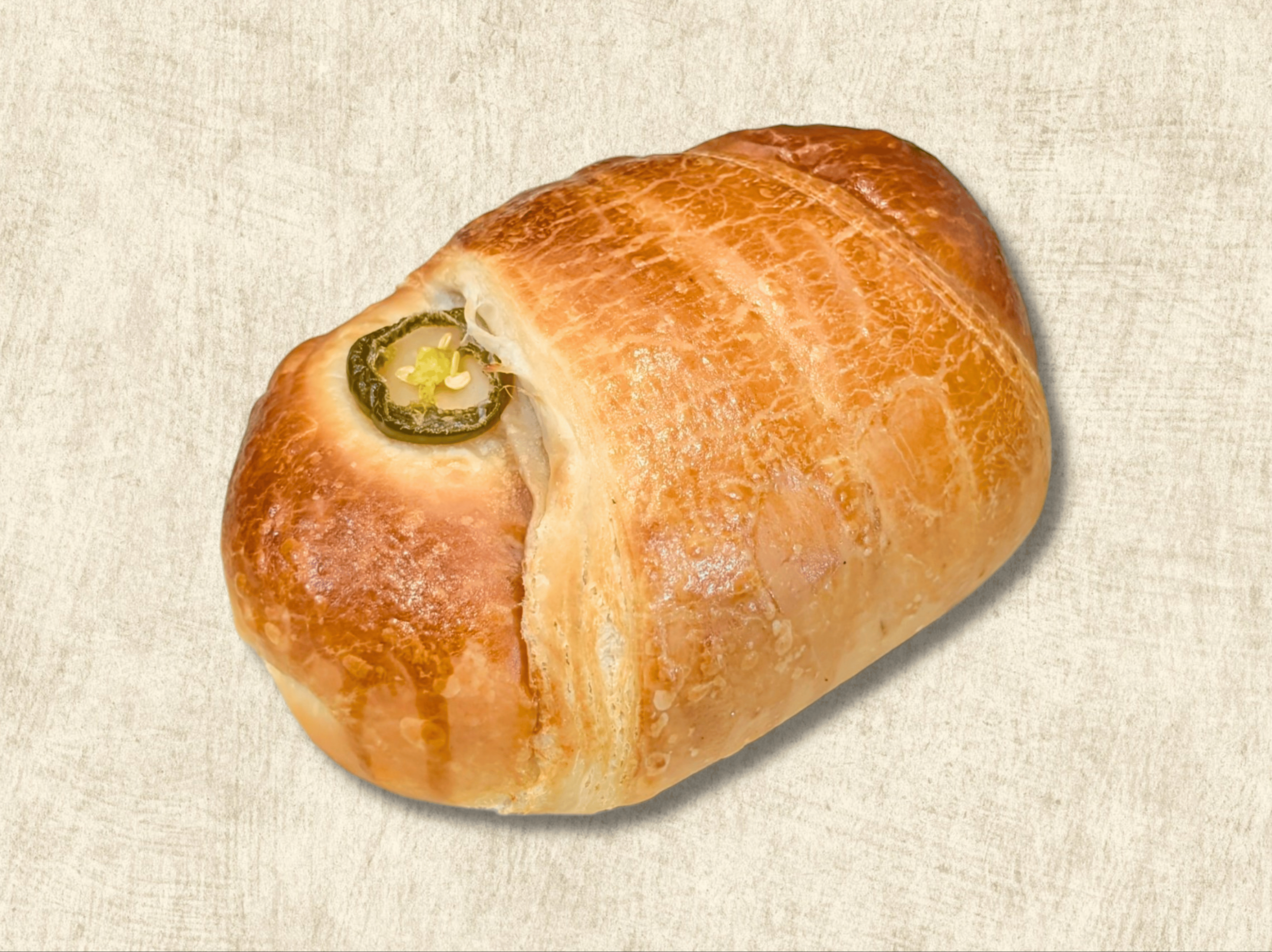 Ham & Cheese Jalapeño Croissant