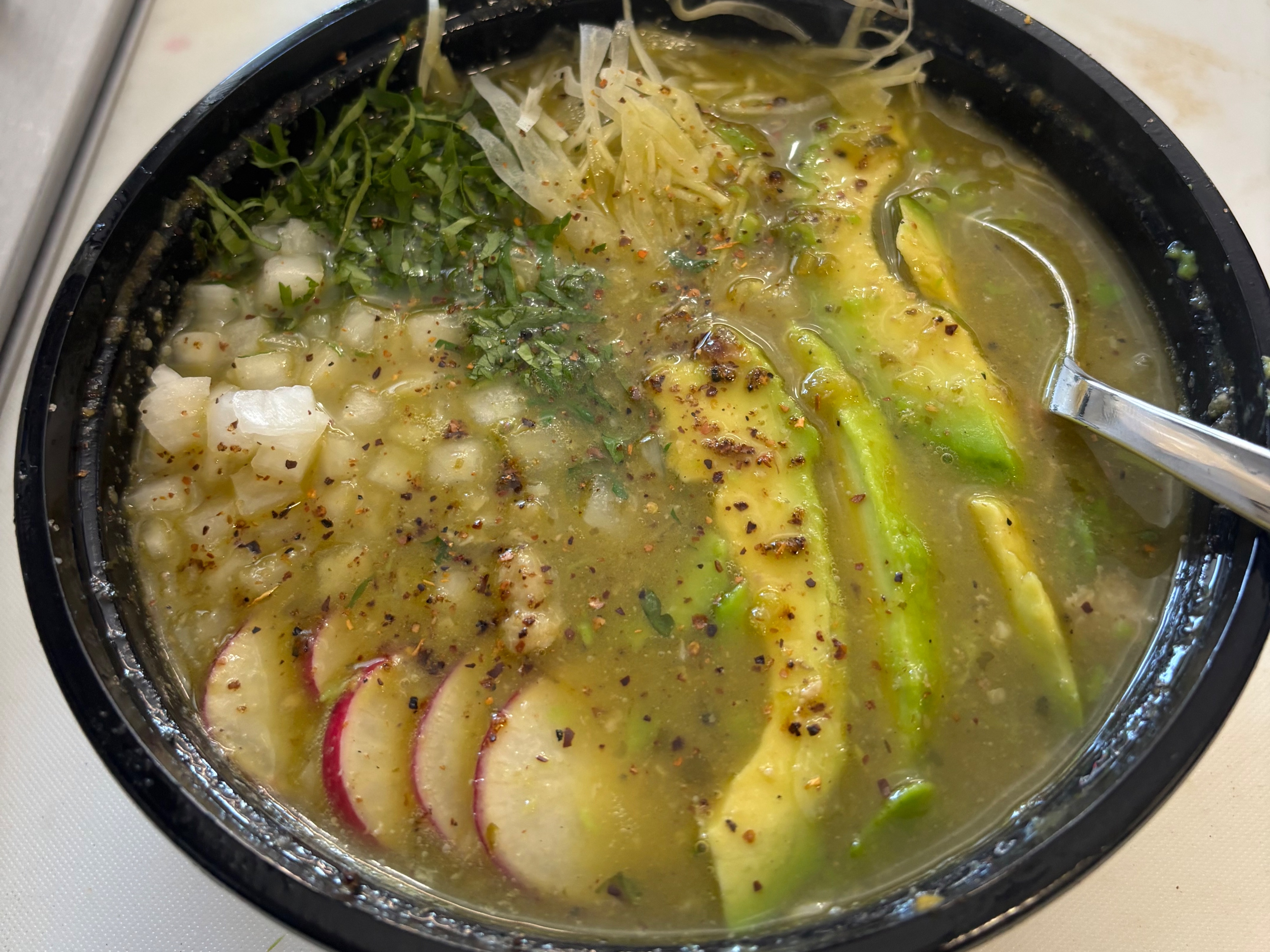 Pozole Verde.