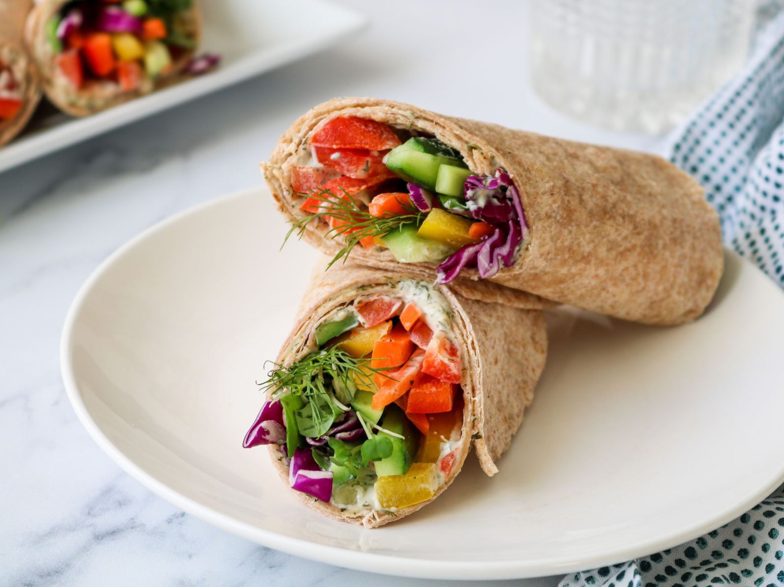Vegetable Wrap.