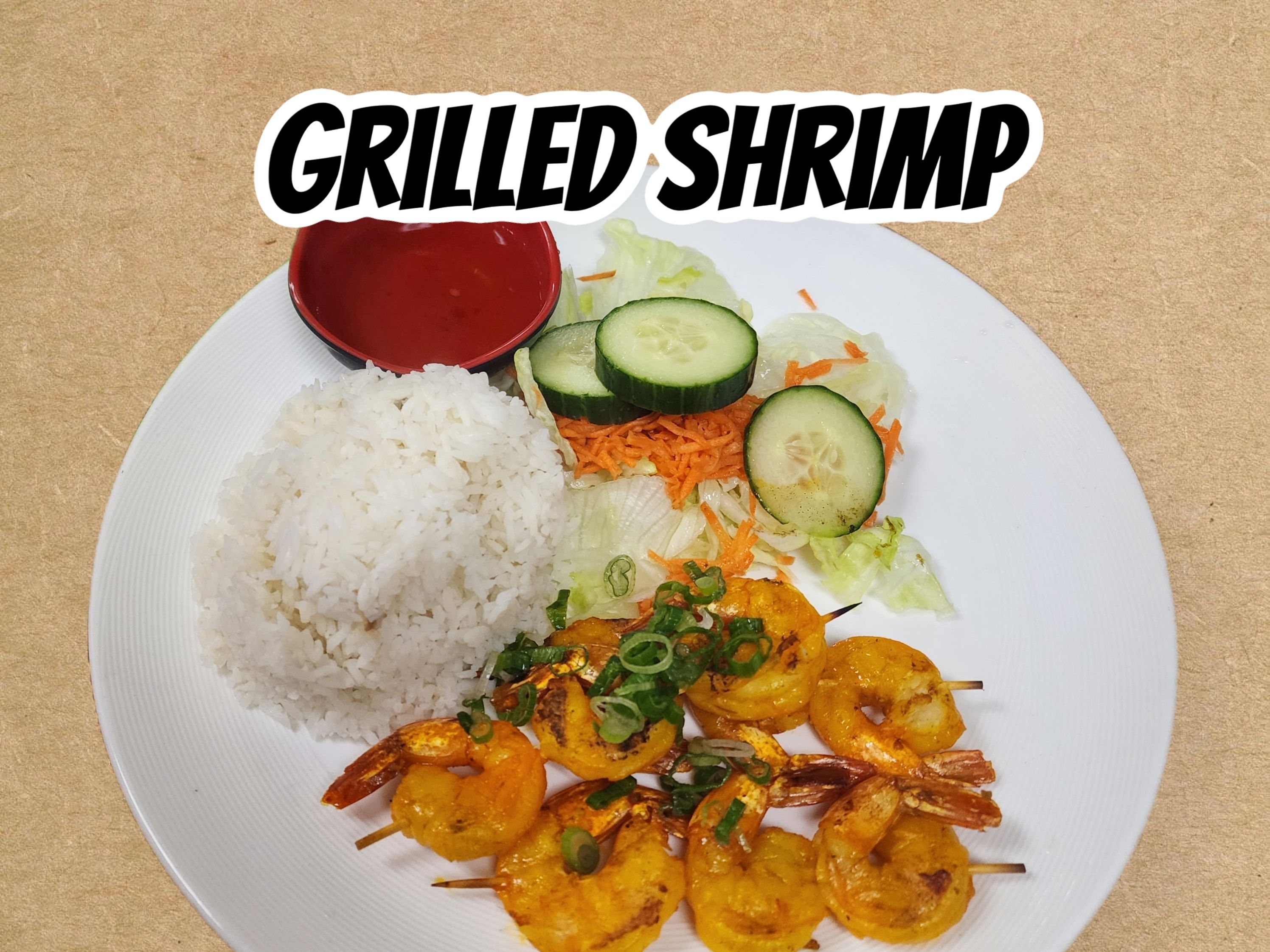 R2 Grilled Shrimp (Rice).