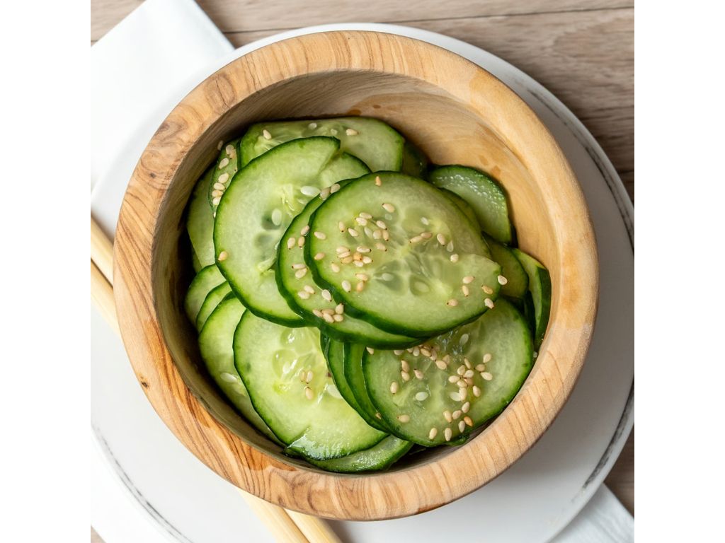 F. Cucumber Salad.