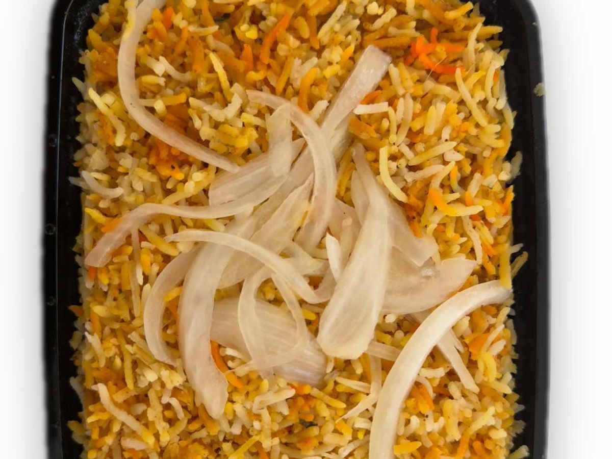GHEE ROAST FISH BIRYANI.