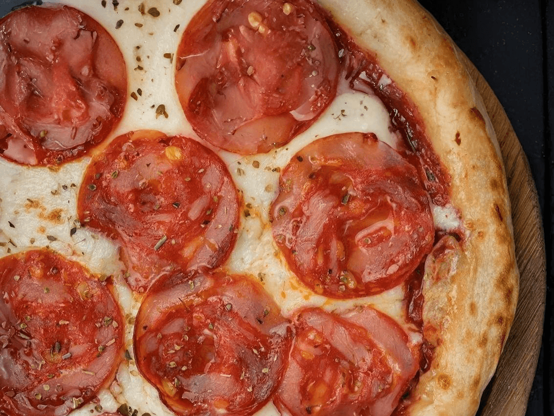 Kids Pepperoni Pizza.