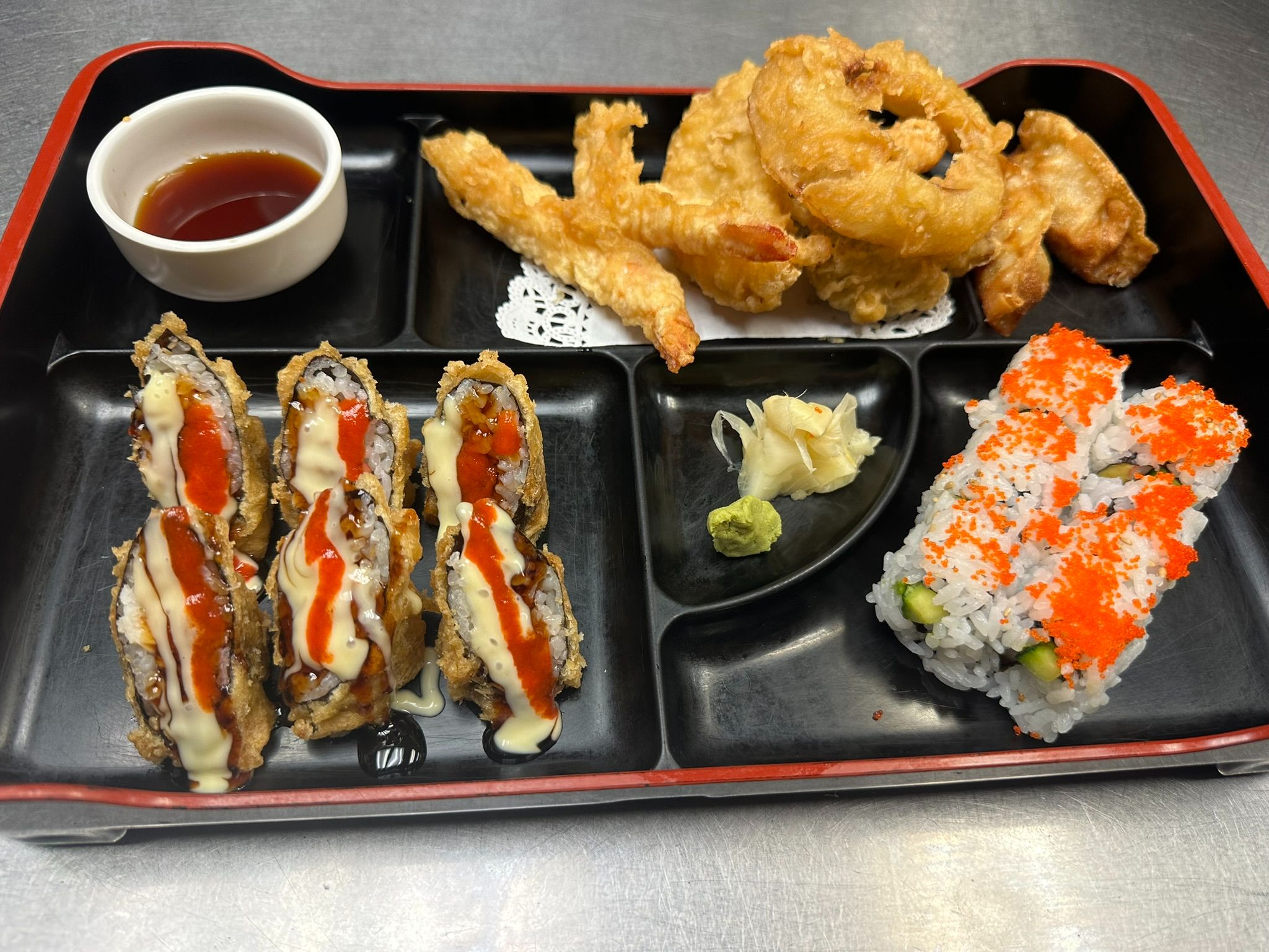 Spicy Volcano-Dinner Box.