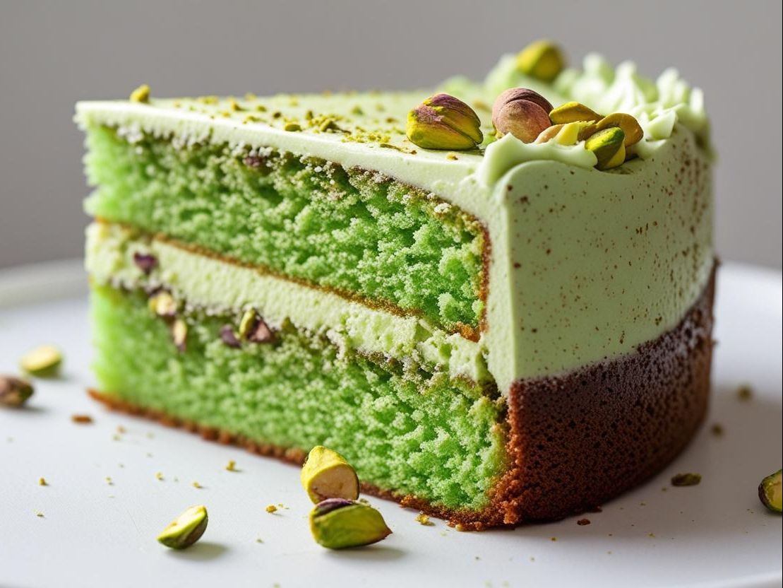 Pistachio Cake.