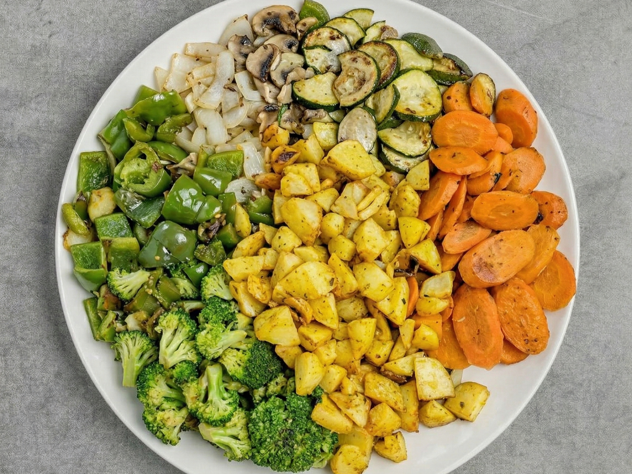 Grilled Veggie Tray.