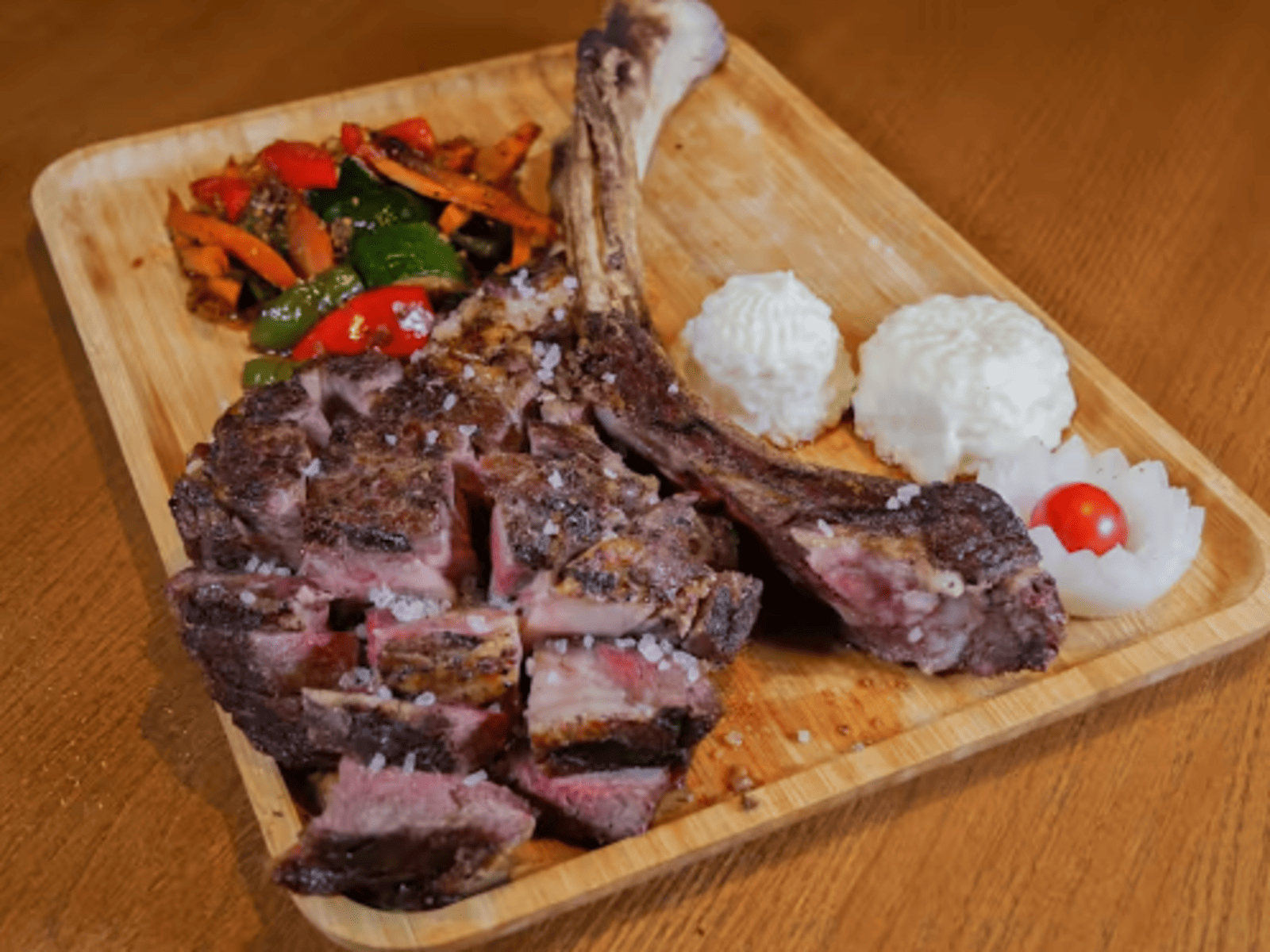 Big Bone Tomahawk Steak