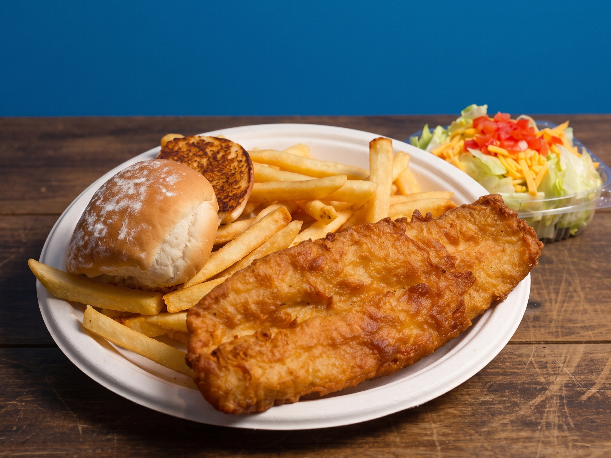 Fish & Chips Dinner.