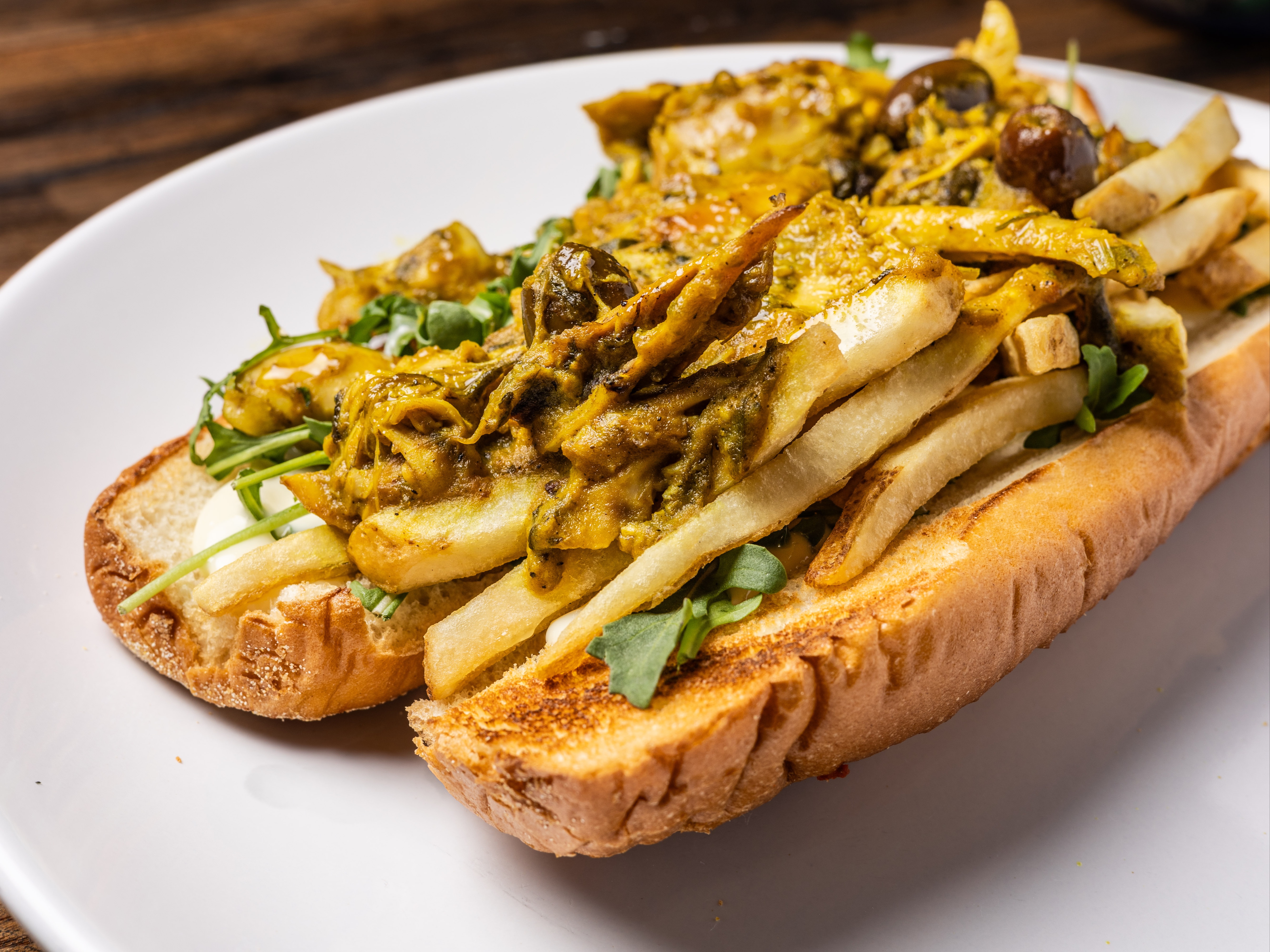 Chicken Tagine Sandwich.