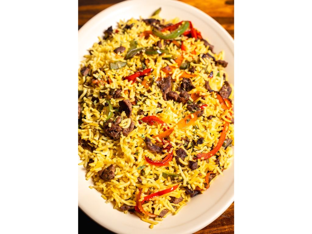 Pepper Rice Plate.