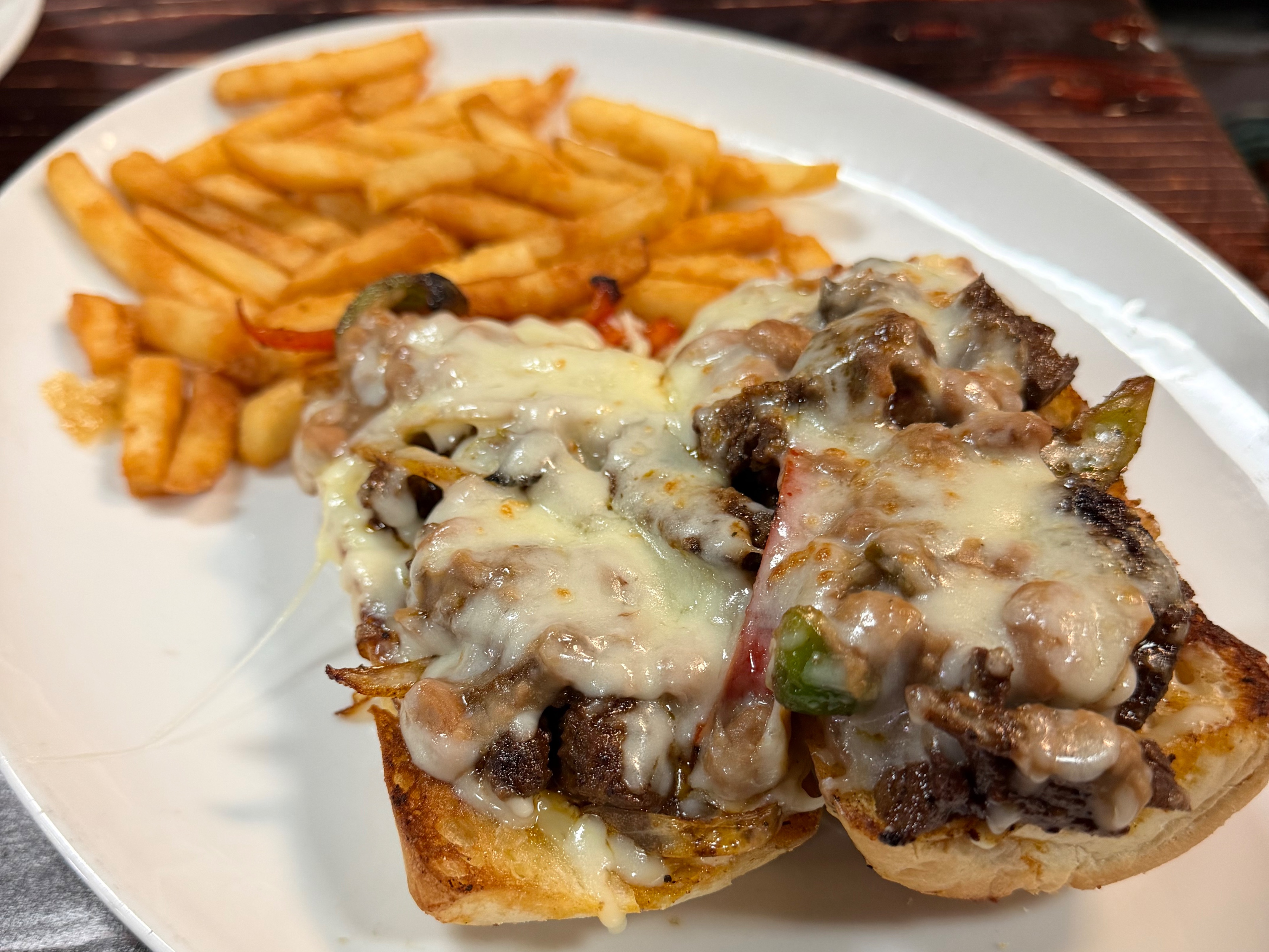ISAAC'S FAVORITE FAJITA SANDWICH