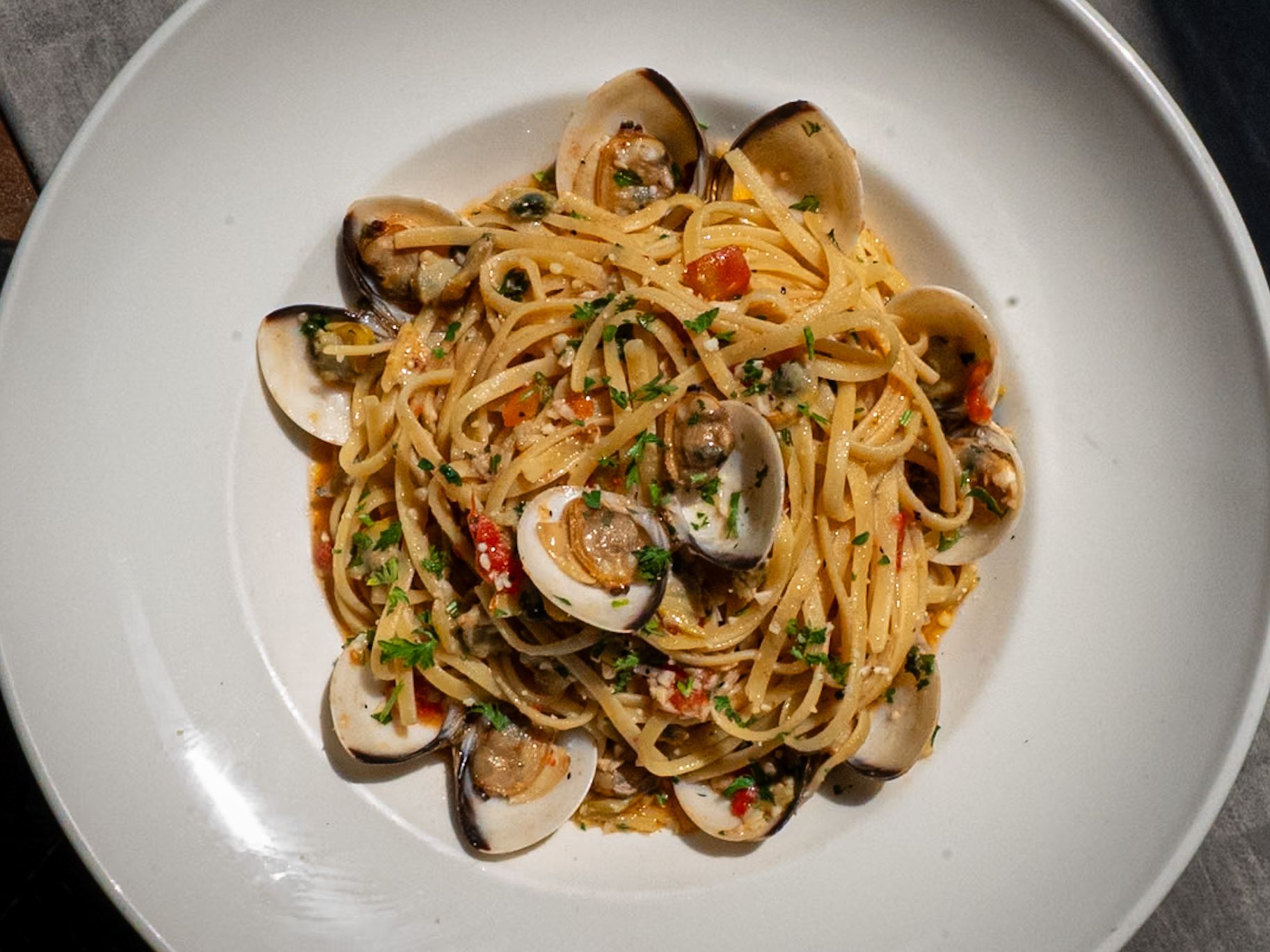Linguini e Vongole.