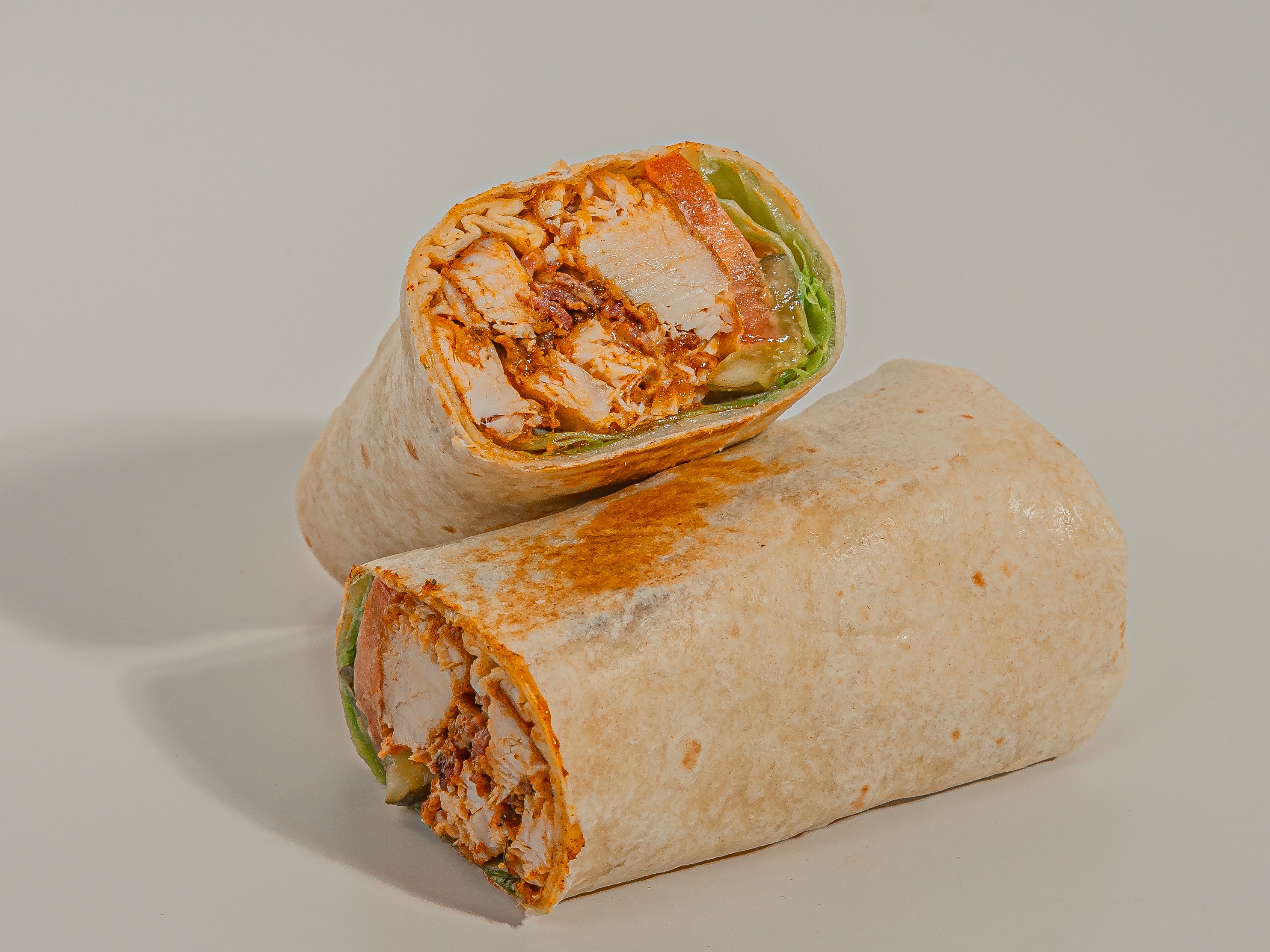 Tray of Chicken Wraps.