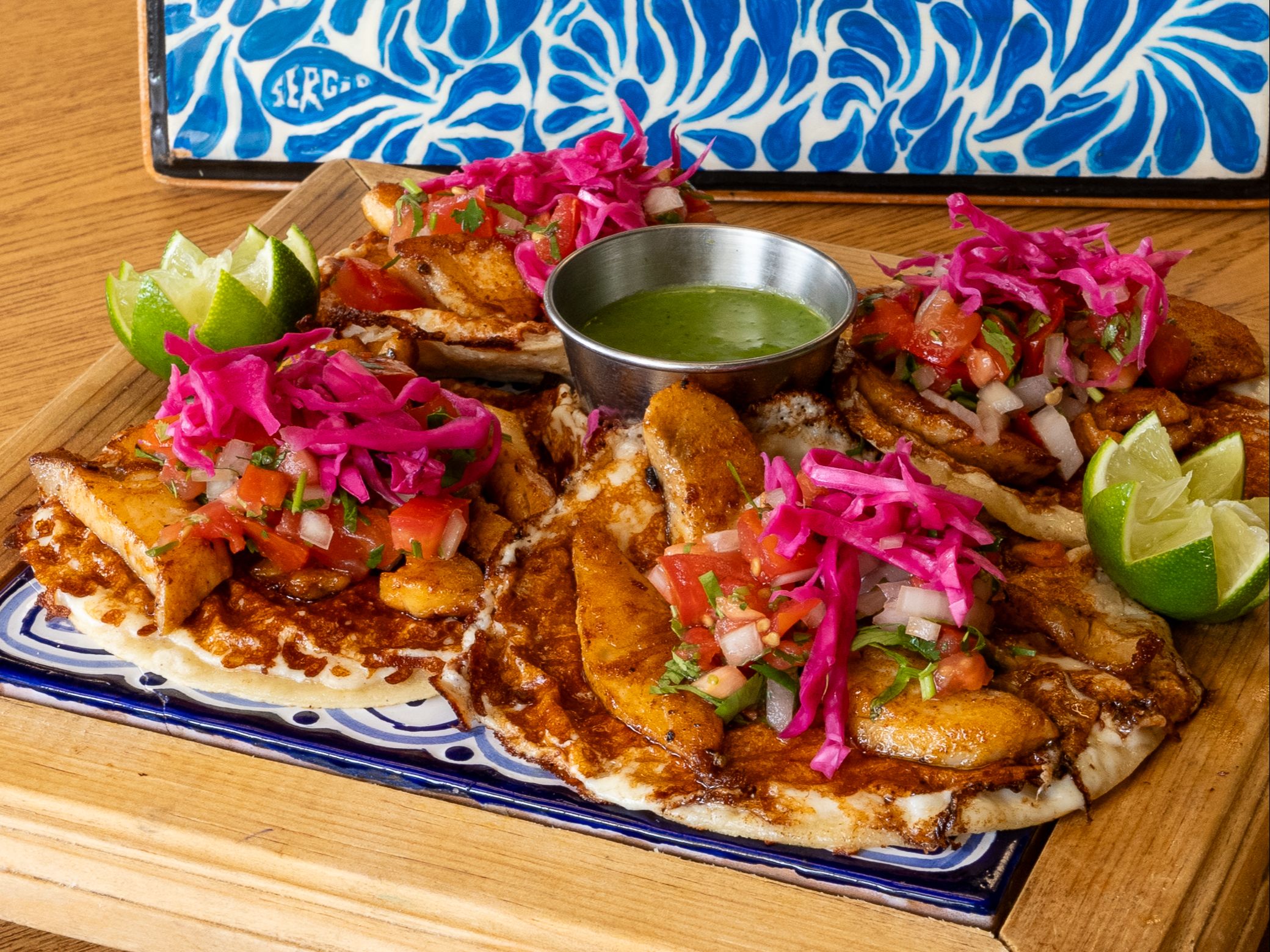 Fish Tacos.