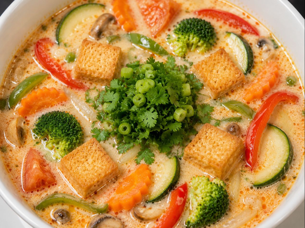 30. Tom Yum Veggie & Tofu